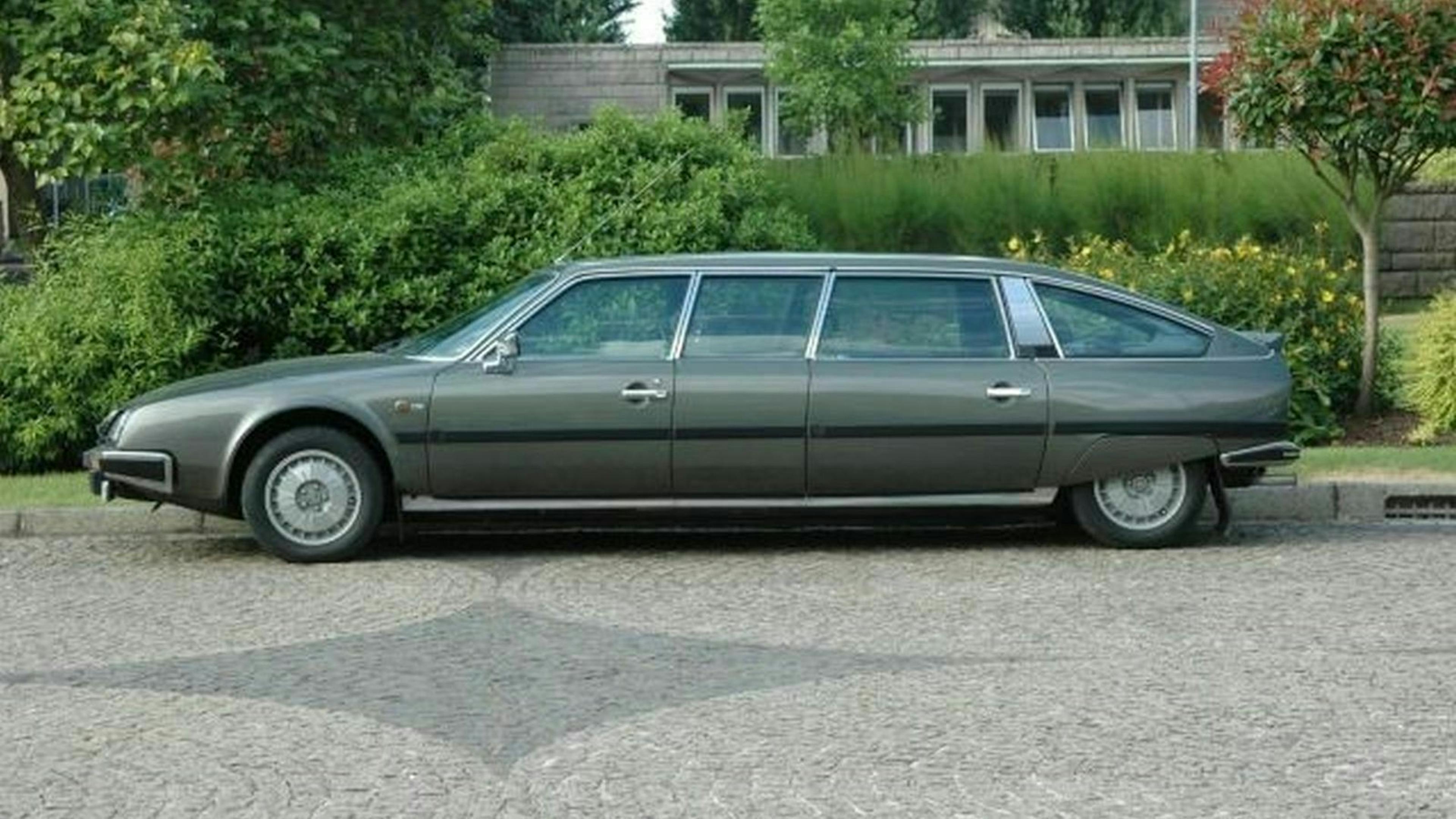 der Citroen CX in Seitenansicht