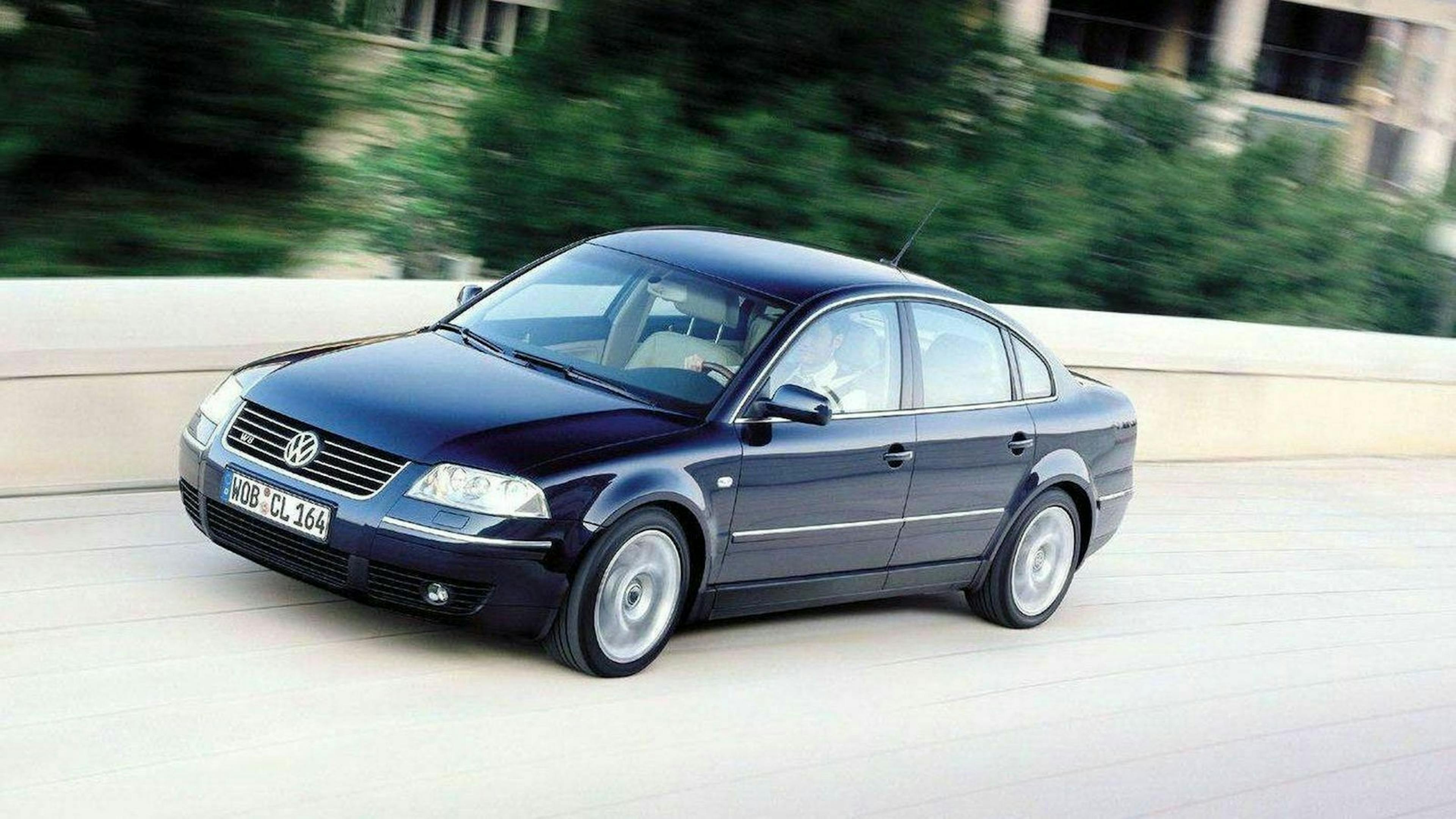 Der VW Passat W8 in Frontansicht