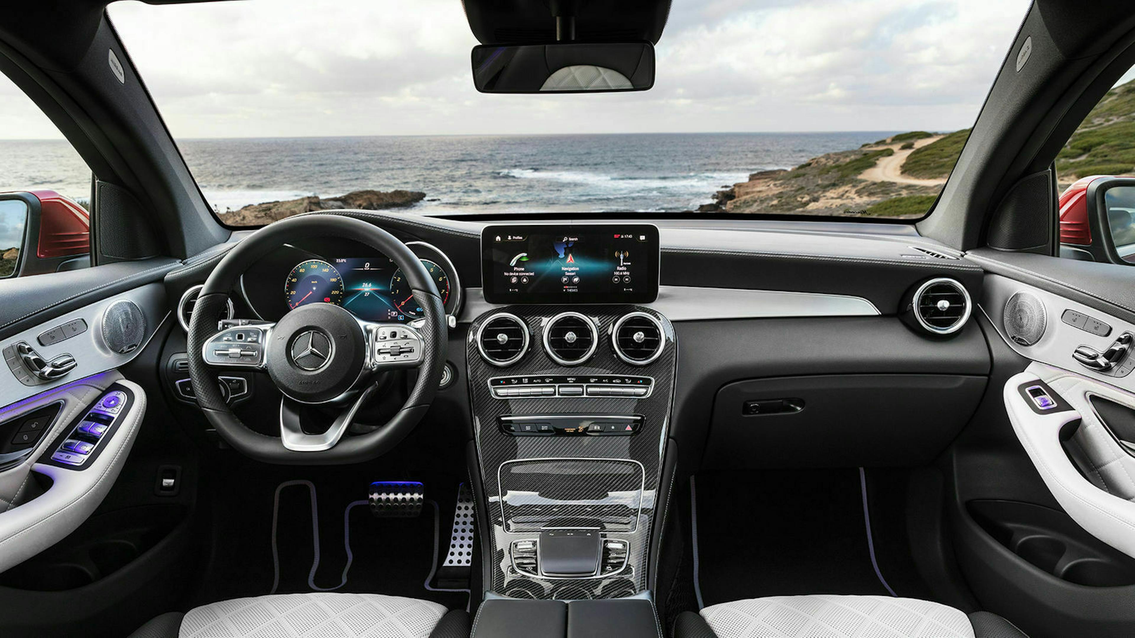 Mercedes GLC Facelift Cockpit