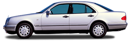 Foto eines Mercedes E-Klasse Limousine (W210)