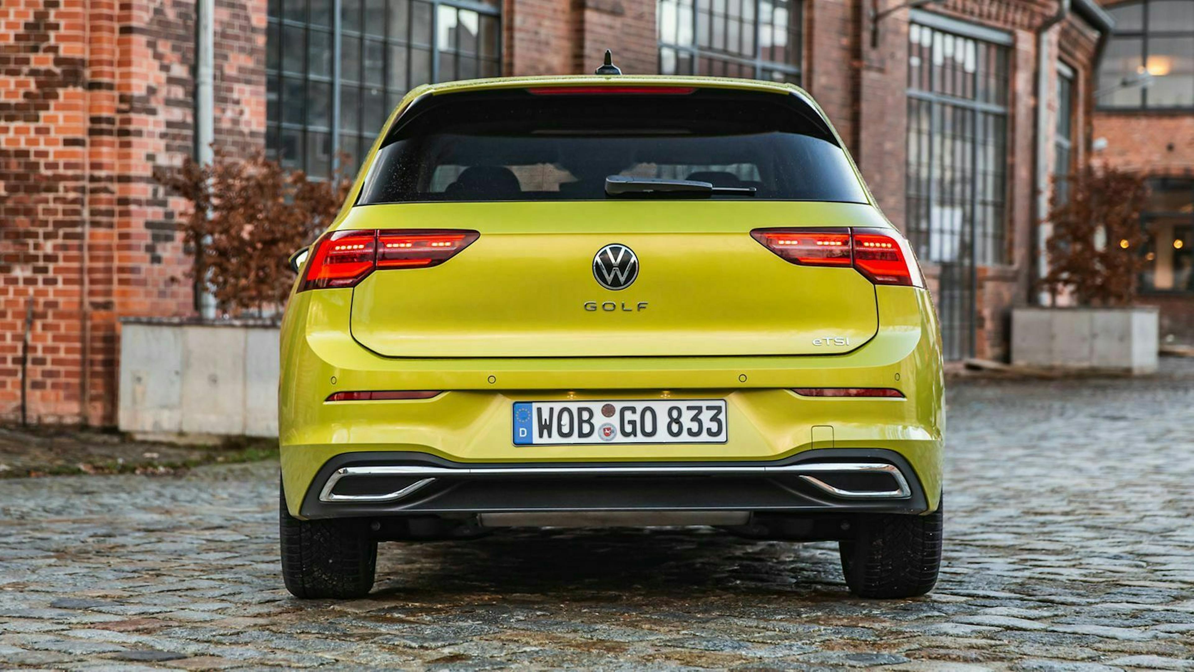 VW Golf 8 heckansicht