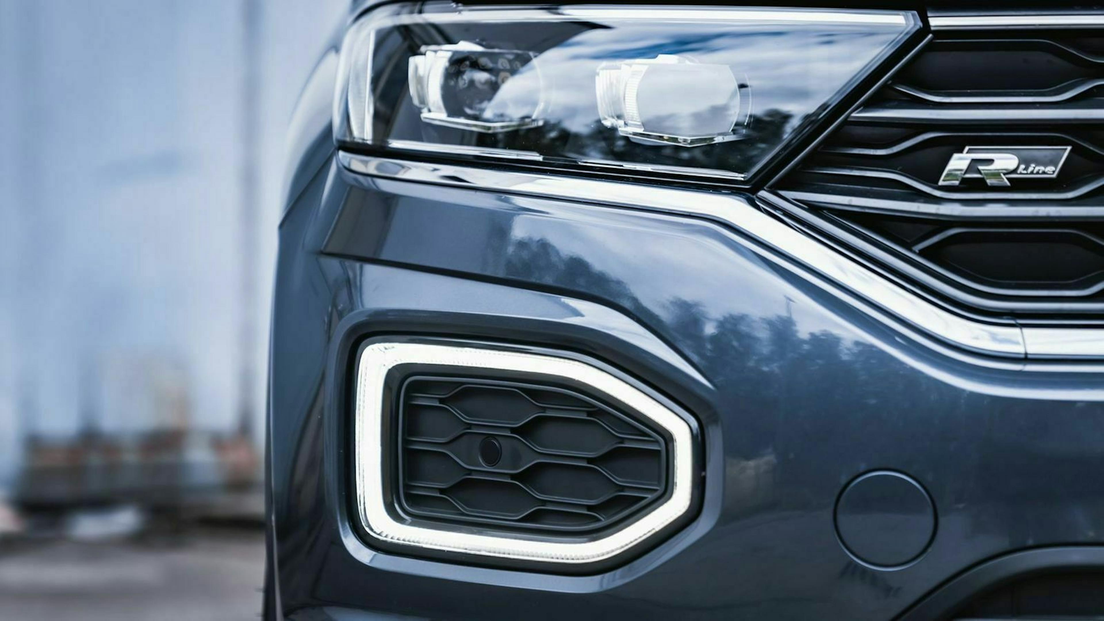 VW T-Roc Cabrio Detailansicht Scheinwerfer