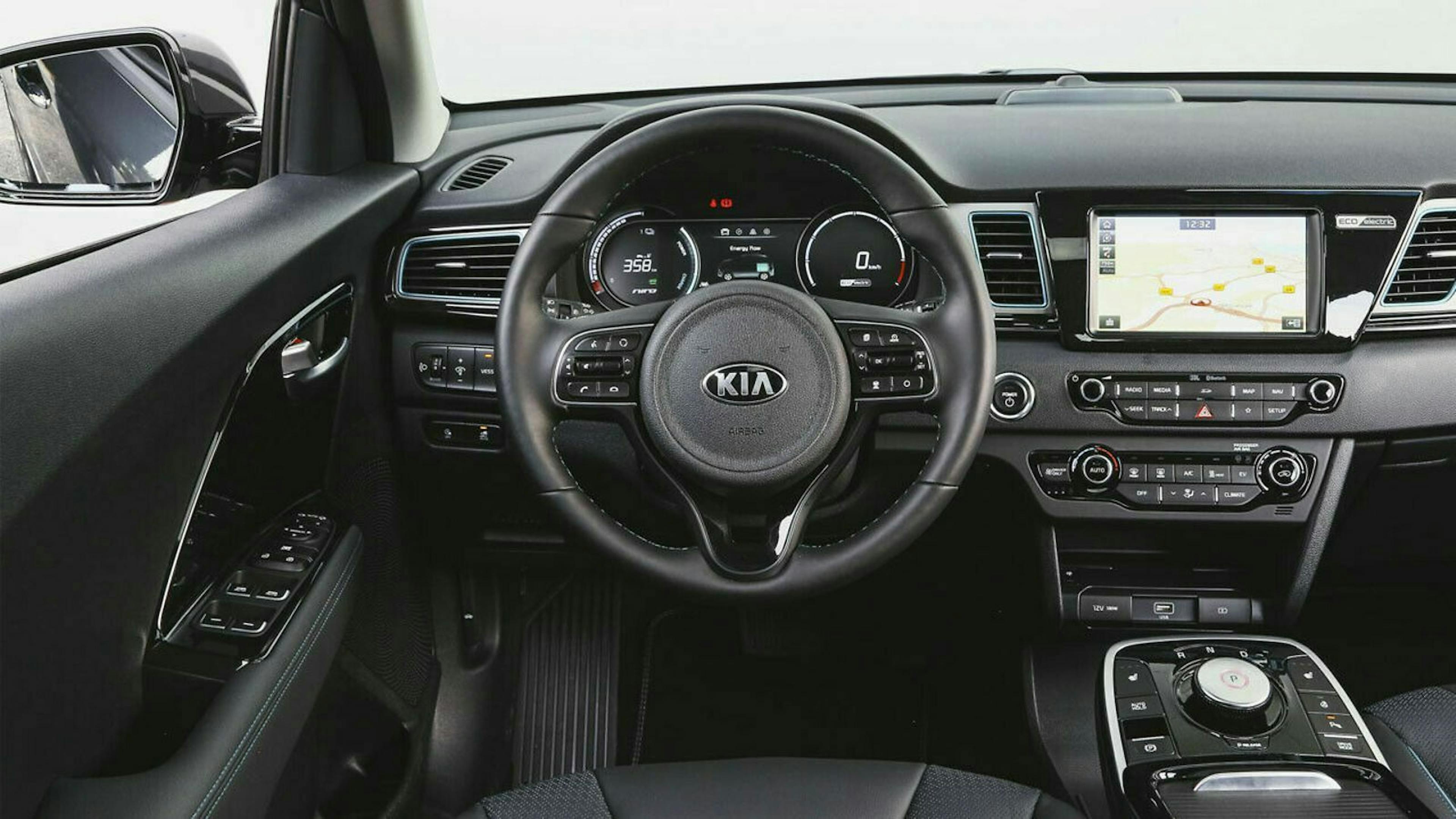 Der E-Niro teilt sich die technische Basis mit dem Hyundai Kona