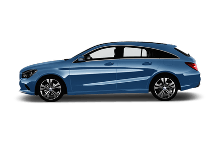 Foto eines Mercedes CLA Shooting Brake (X117)