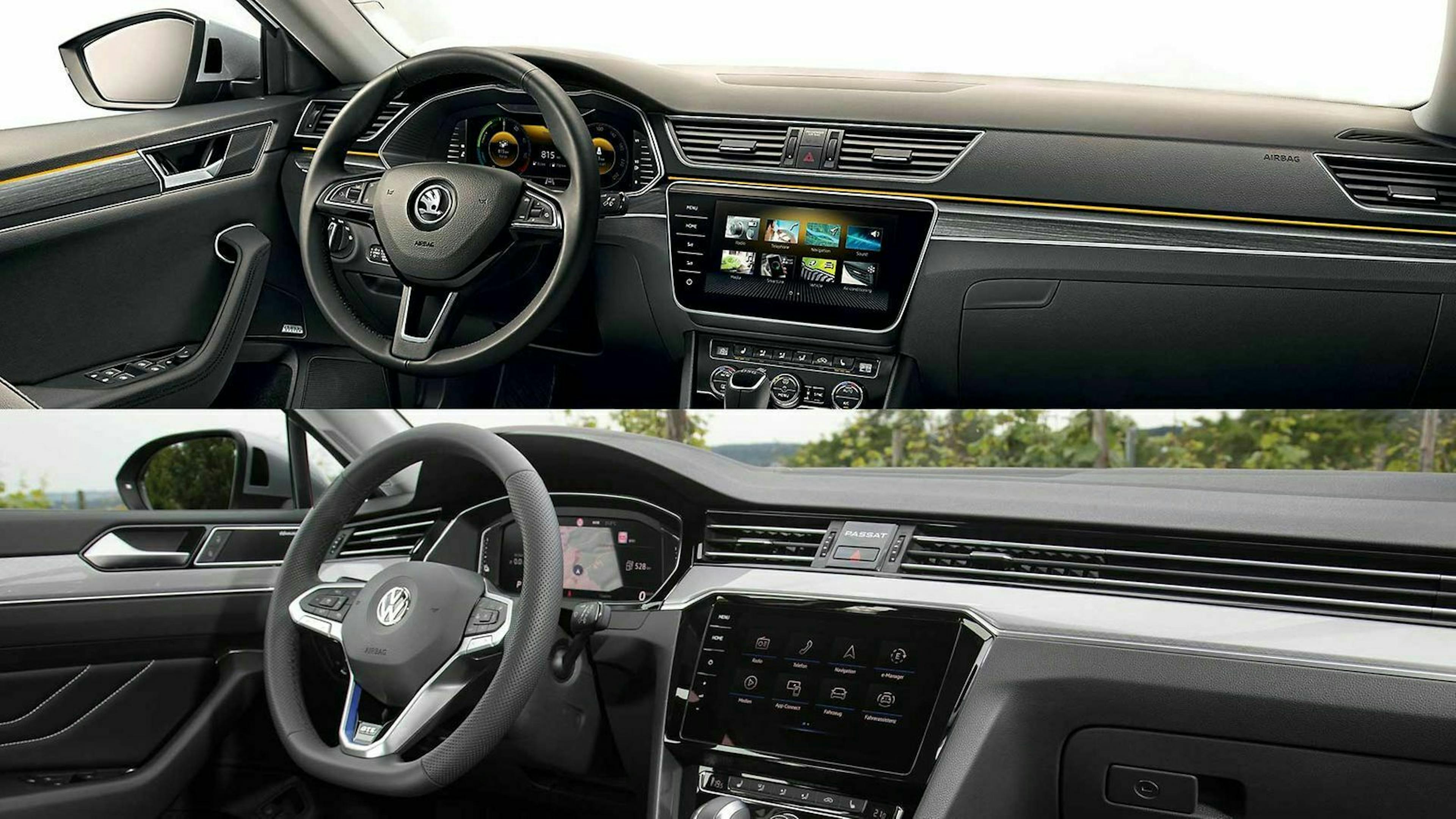 Im Škoda ist mittlerweile auch das virtuelle Cockpit eingezogen