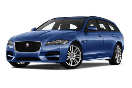 Jaguar XF (Vorderansicht - schräg)