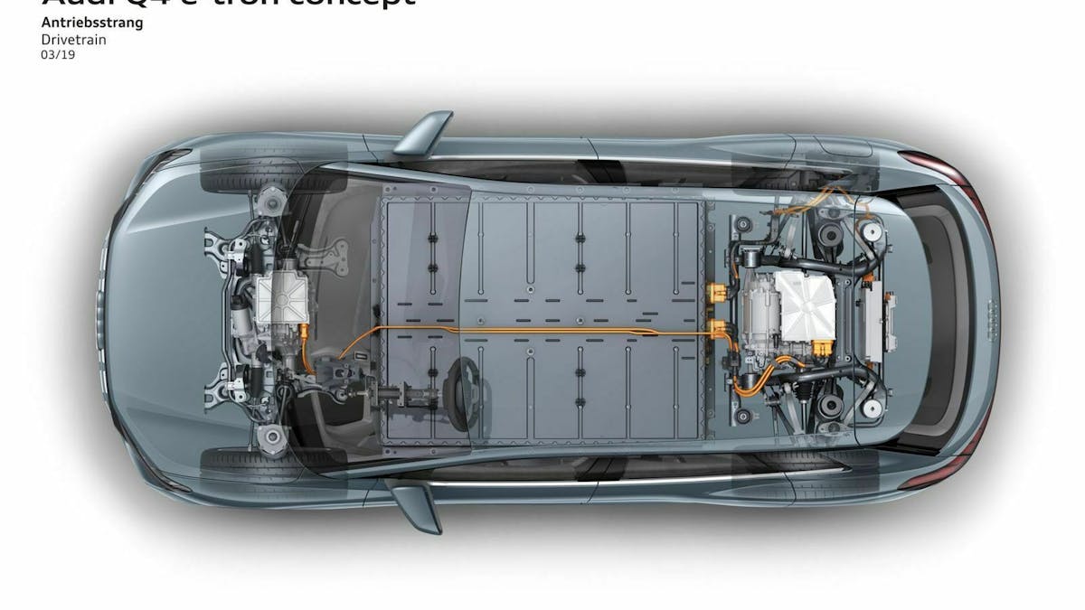 Audi Q4 E-Tron (2021) Neuvorstellung Antriebstrang 