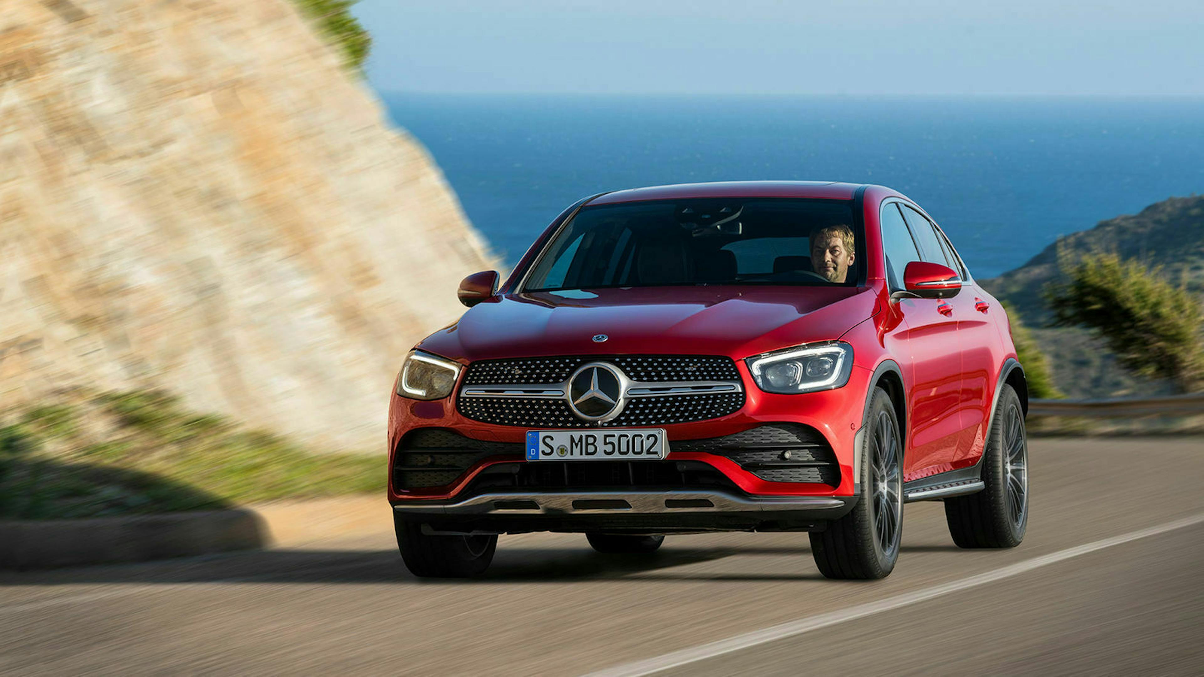 Mercedes GLC Coupe Facelift Frontansicht