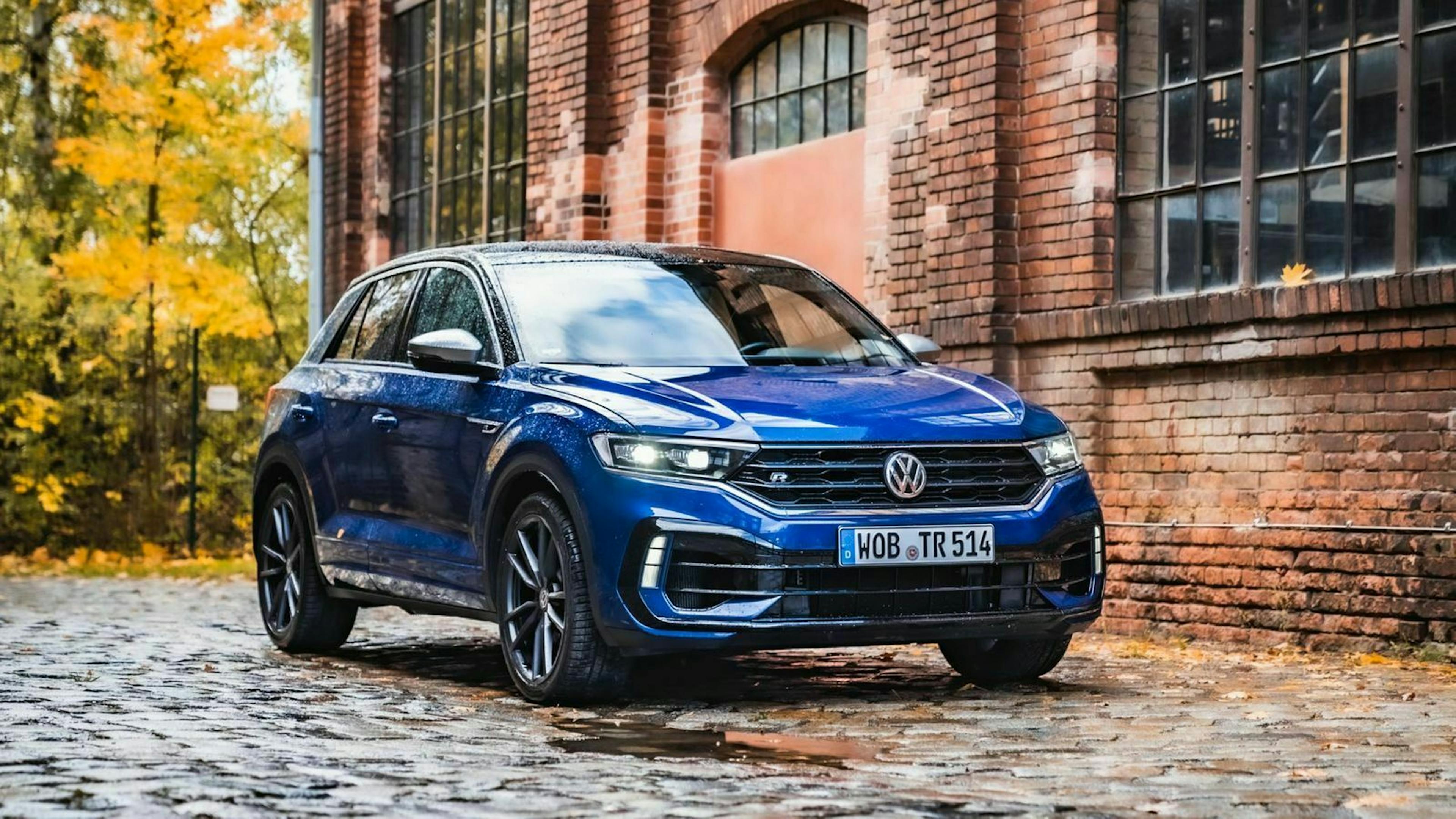 VW T-Roc Dreiviertel-Frontansicht