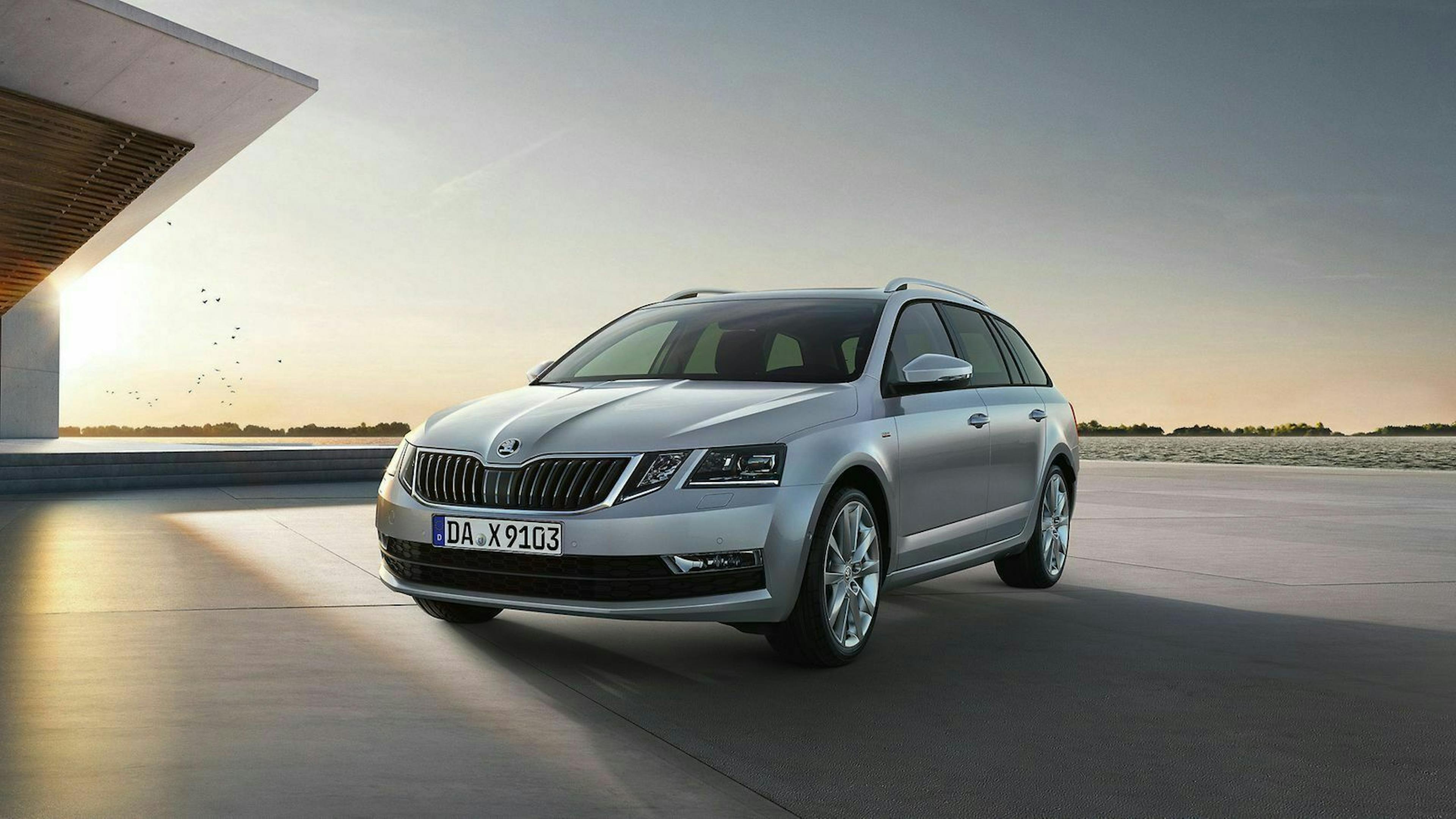 Skoda dreiviertel-frontansicht