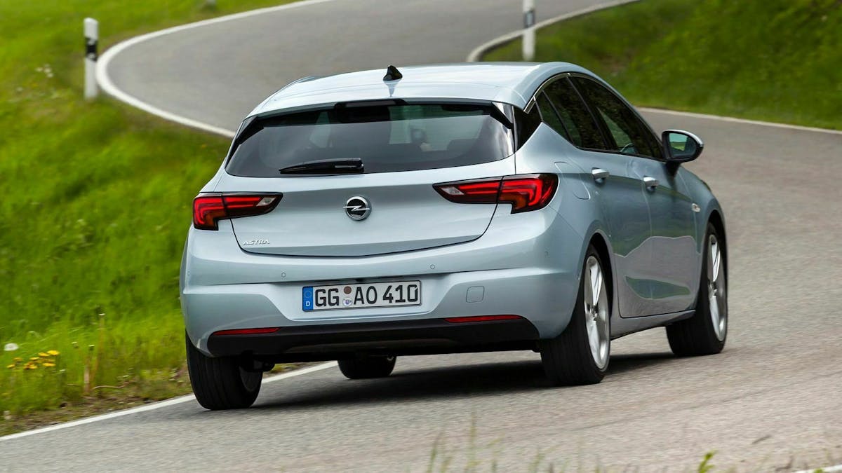 Opel Astra Heckansicht