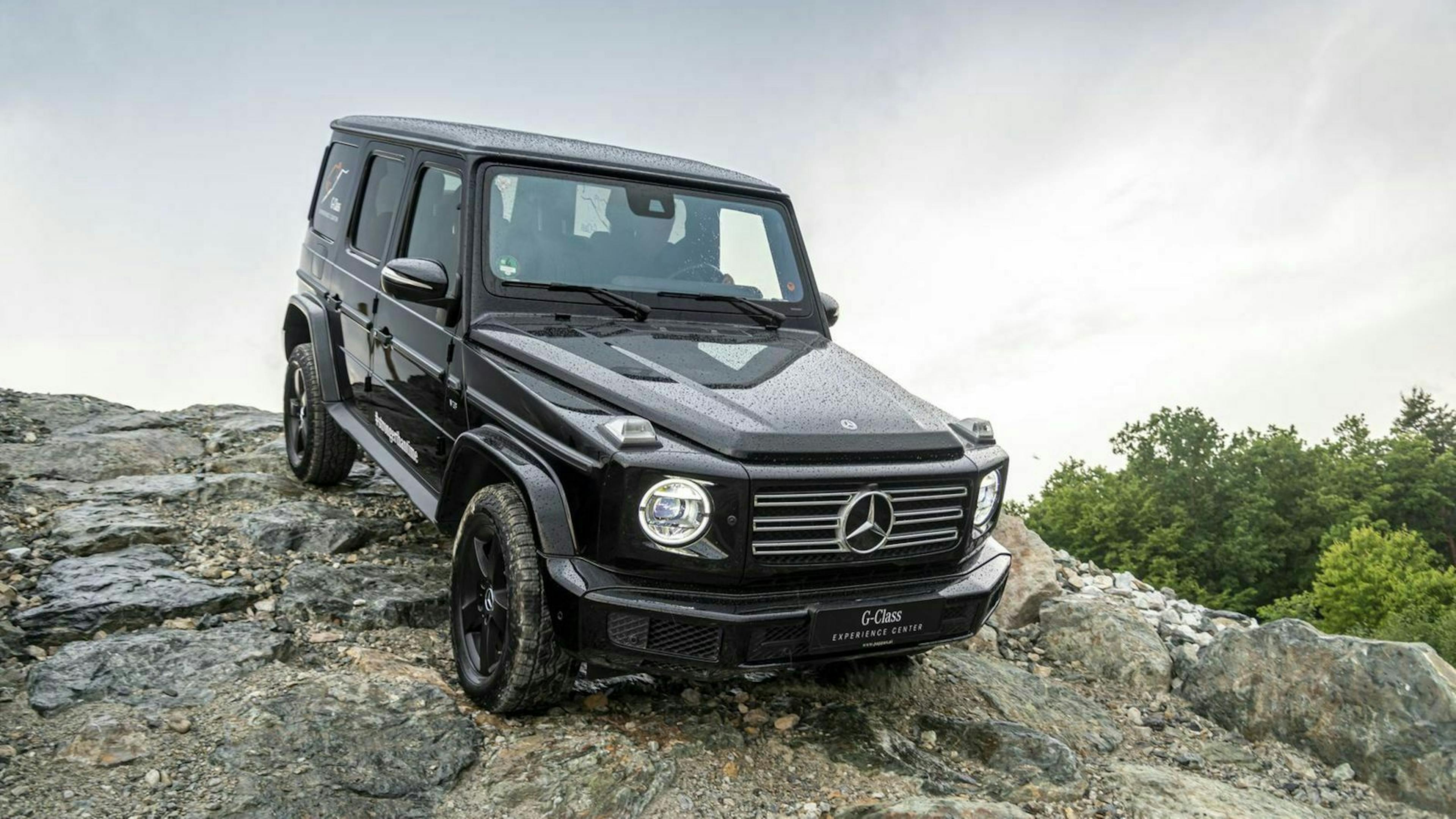 Mercedes-Benz G-Klasse Dreiviertel-Frontansicht Offroad