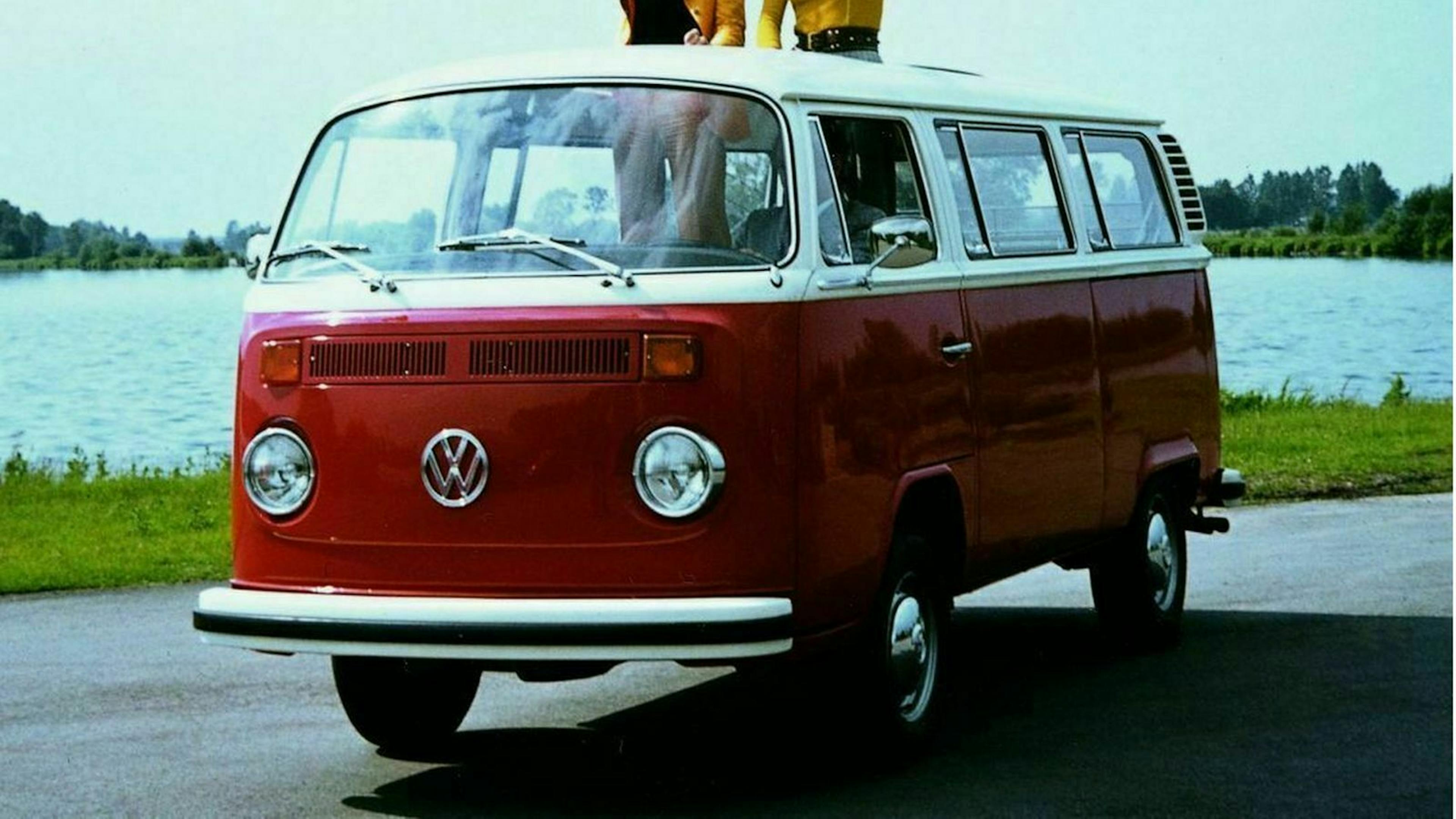 Der VW T2 in Frontansicht