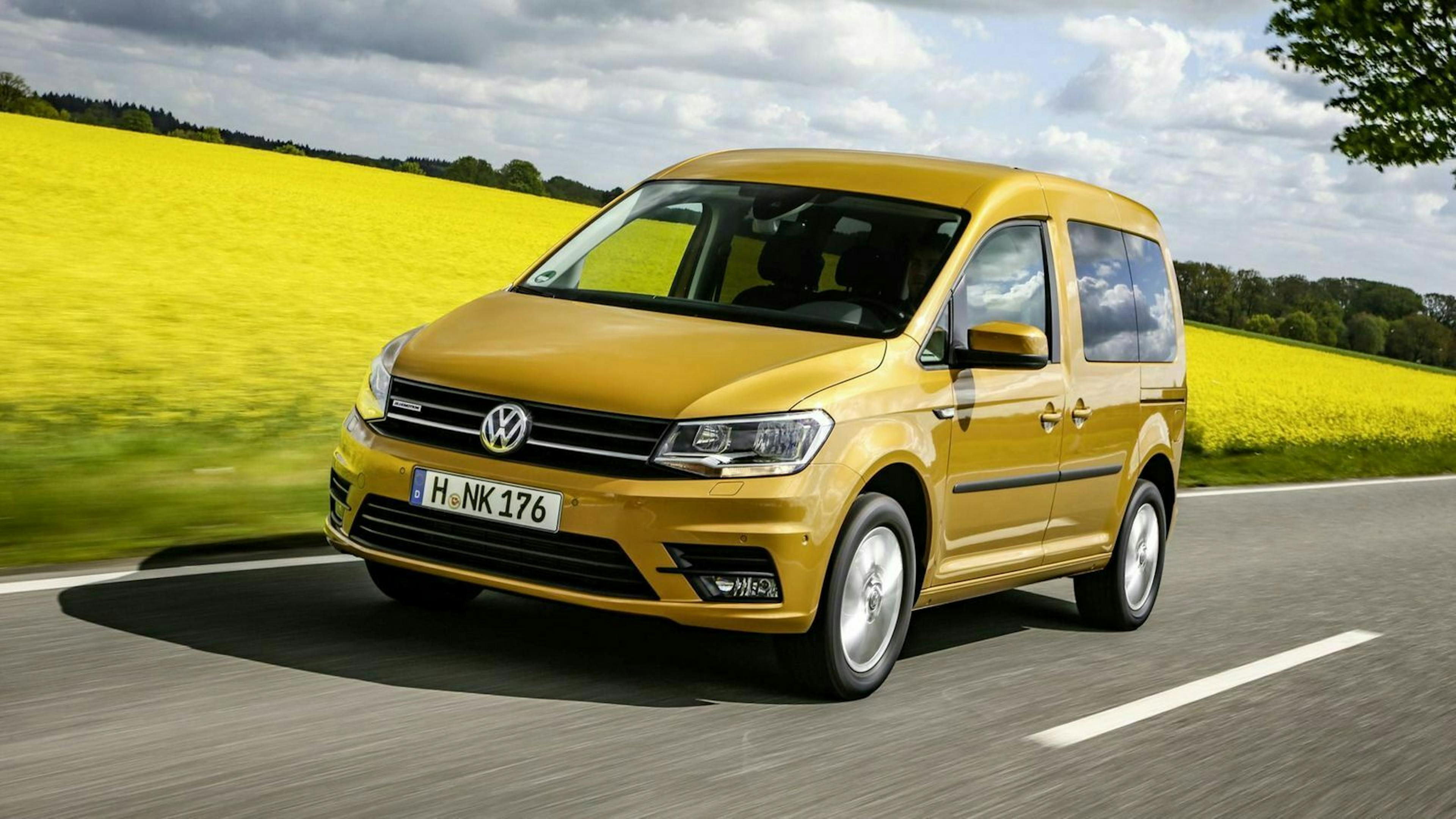 Volkswagen Caddy 2K Dreiviertel-Frontansicht
