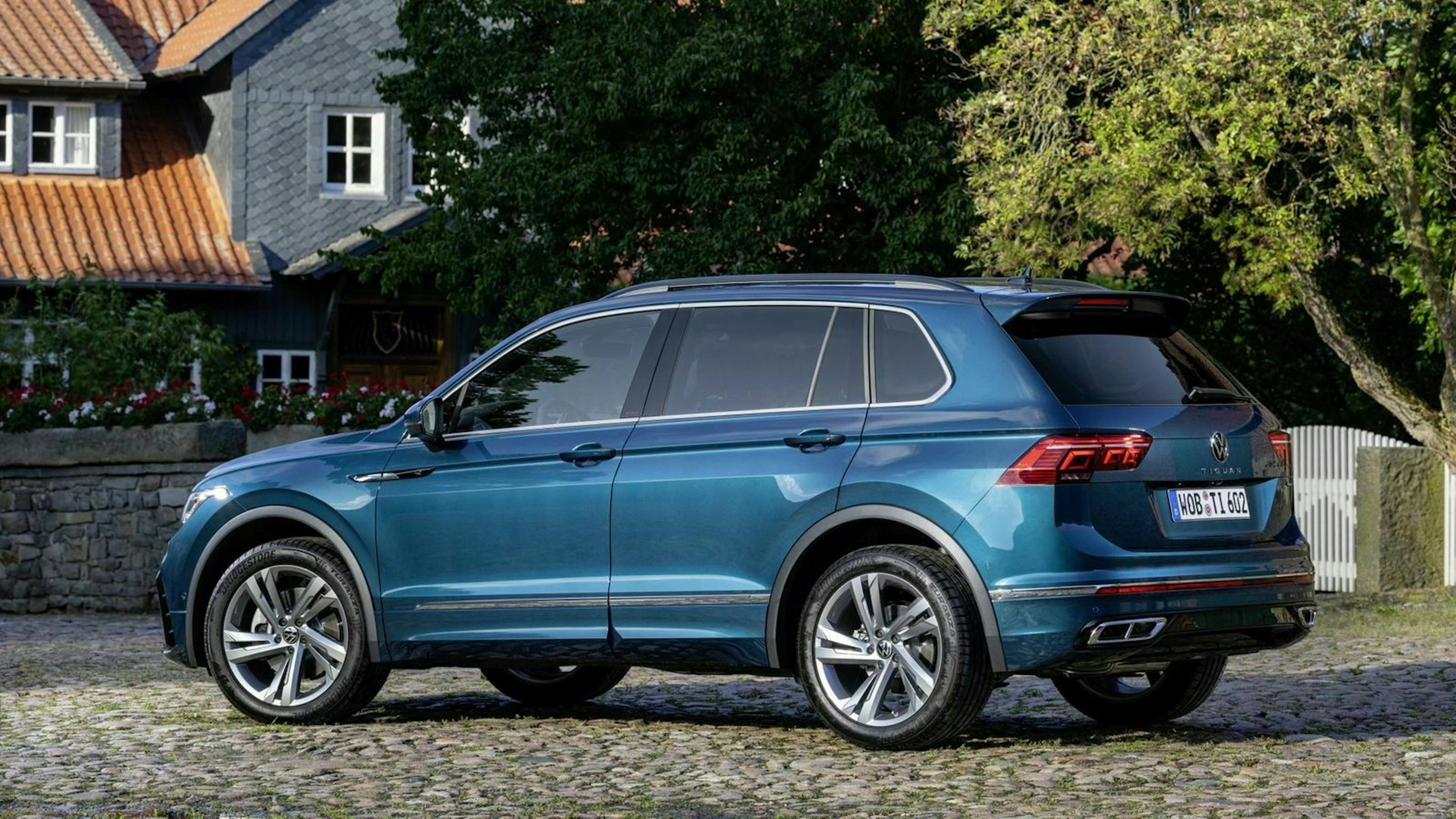 VW Tiguan Tiguan Dreiviertel-Heckansicht