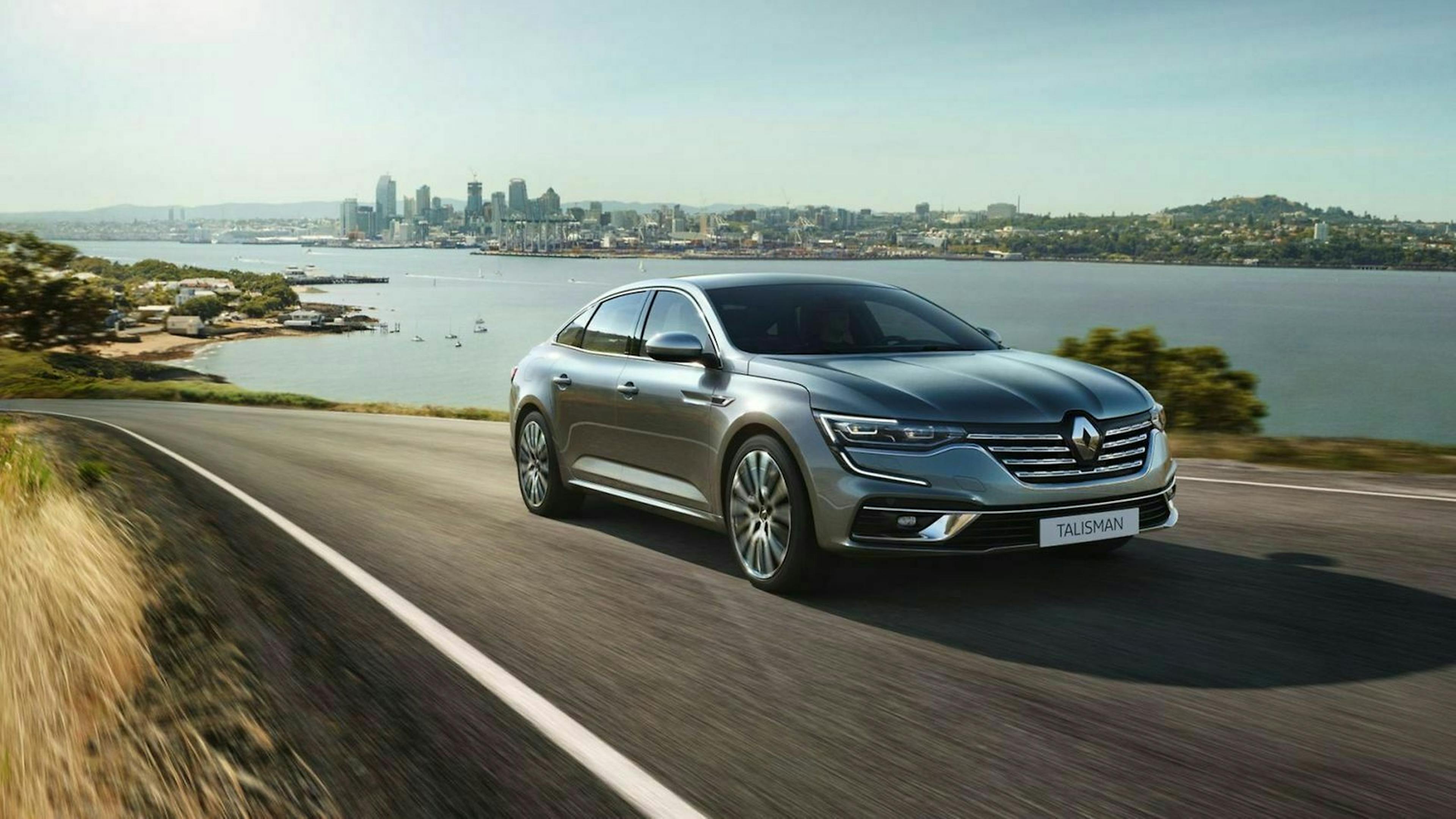 Renault Talisman dreiviertel-frontansicht fahrend
