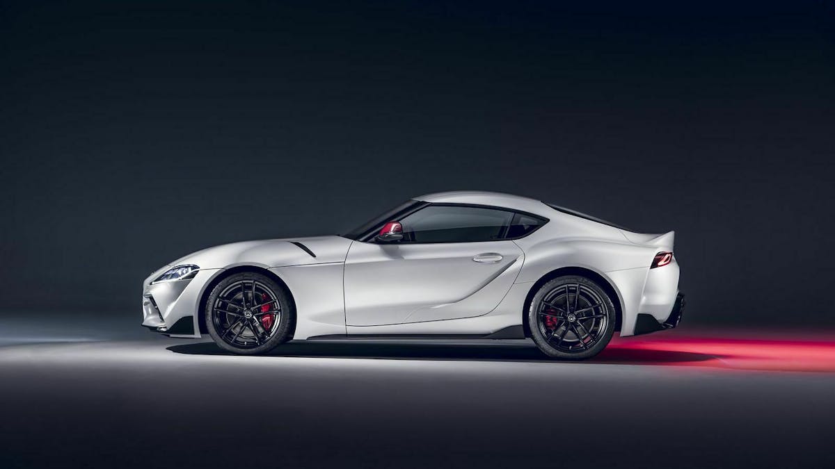 Toyota Supra GR Seitenansicht