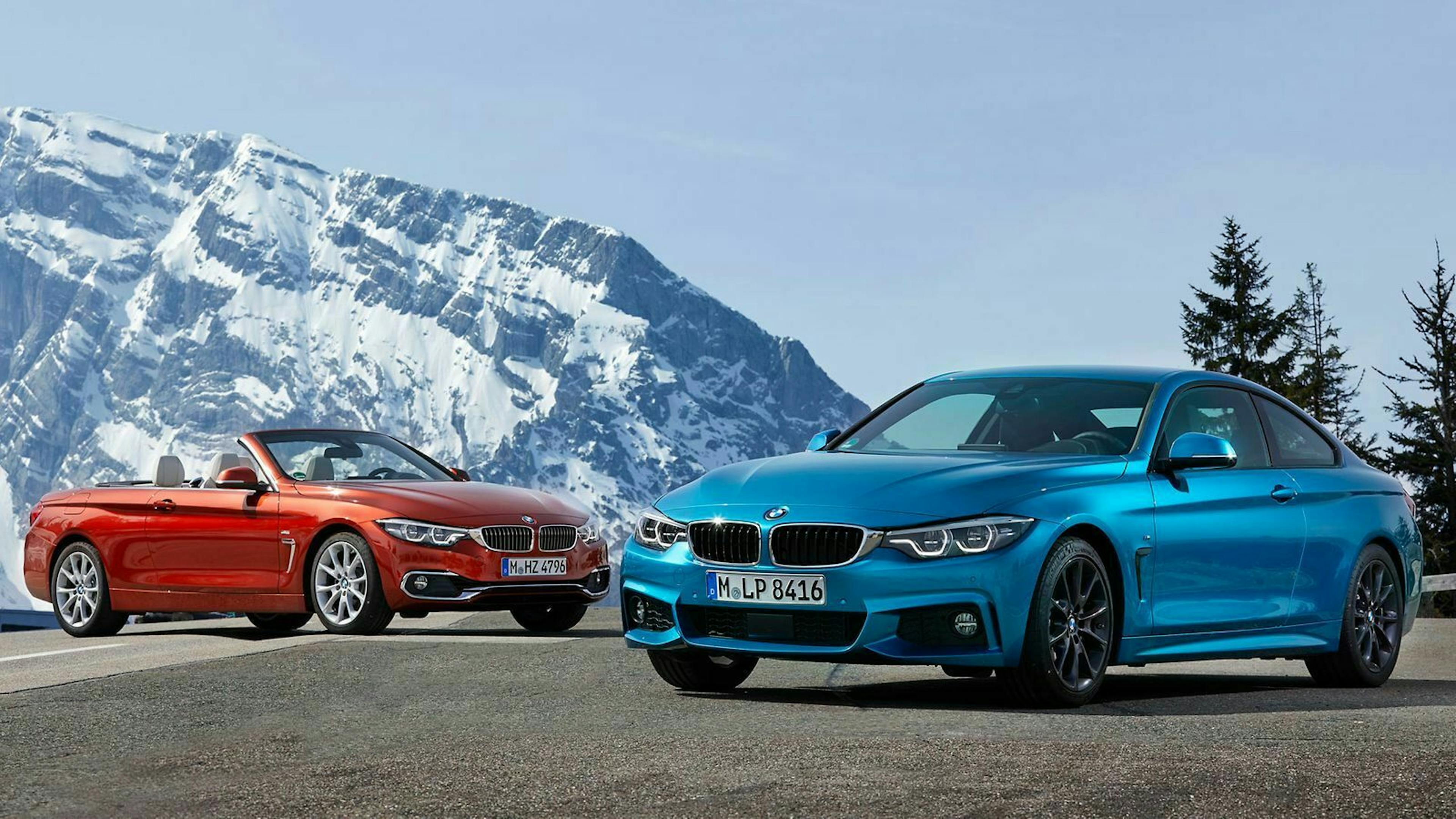 Seit der Einführung der sechsten Generation heißen die BMW 3er-Modelle Cabrio und Coupé nun 4er