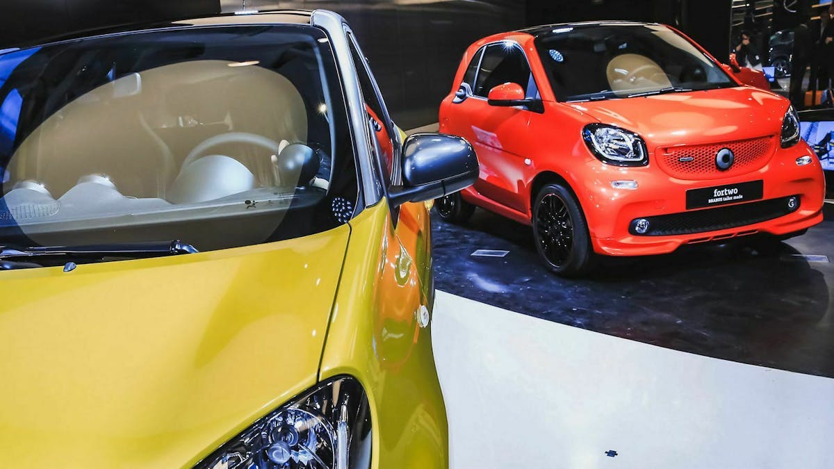 Freunde des Smarts haben die Wahl zwischen einem Zweitürer (Smart fortwo) oder Viertürer (Smart forfour).