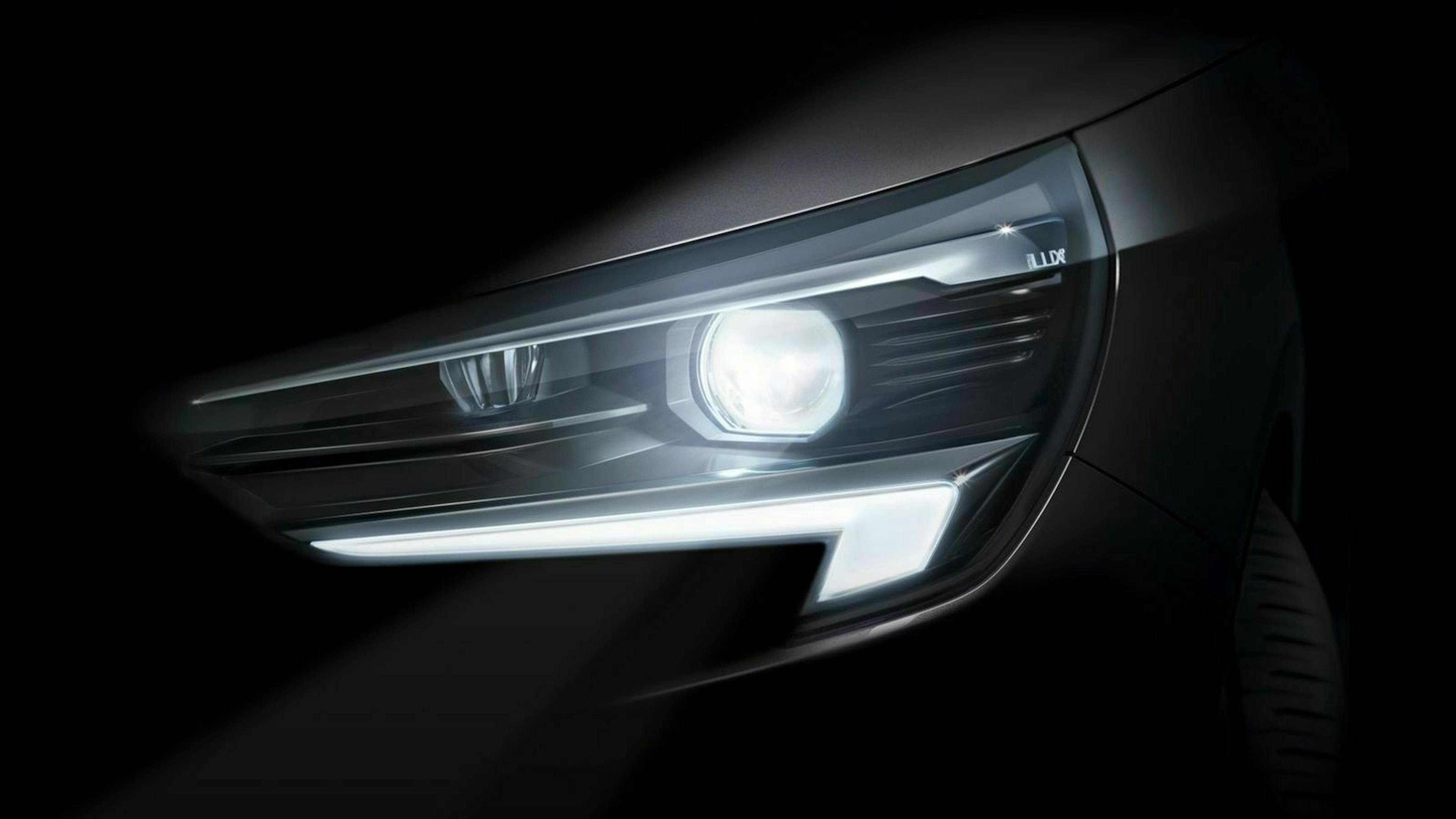 Zu sehen ist ein Matrix LED-Scheinwerfer