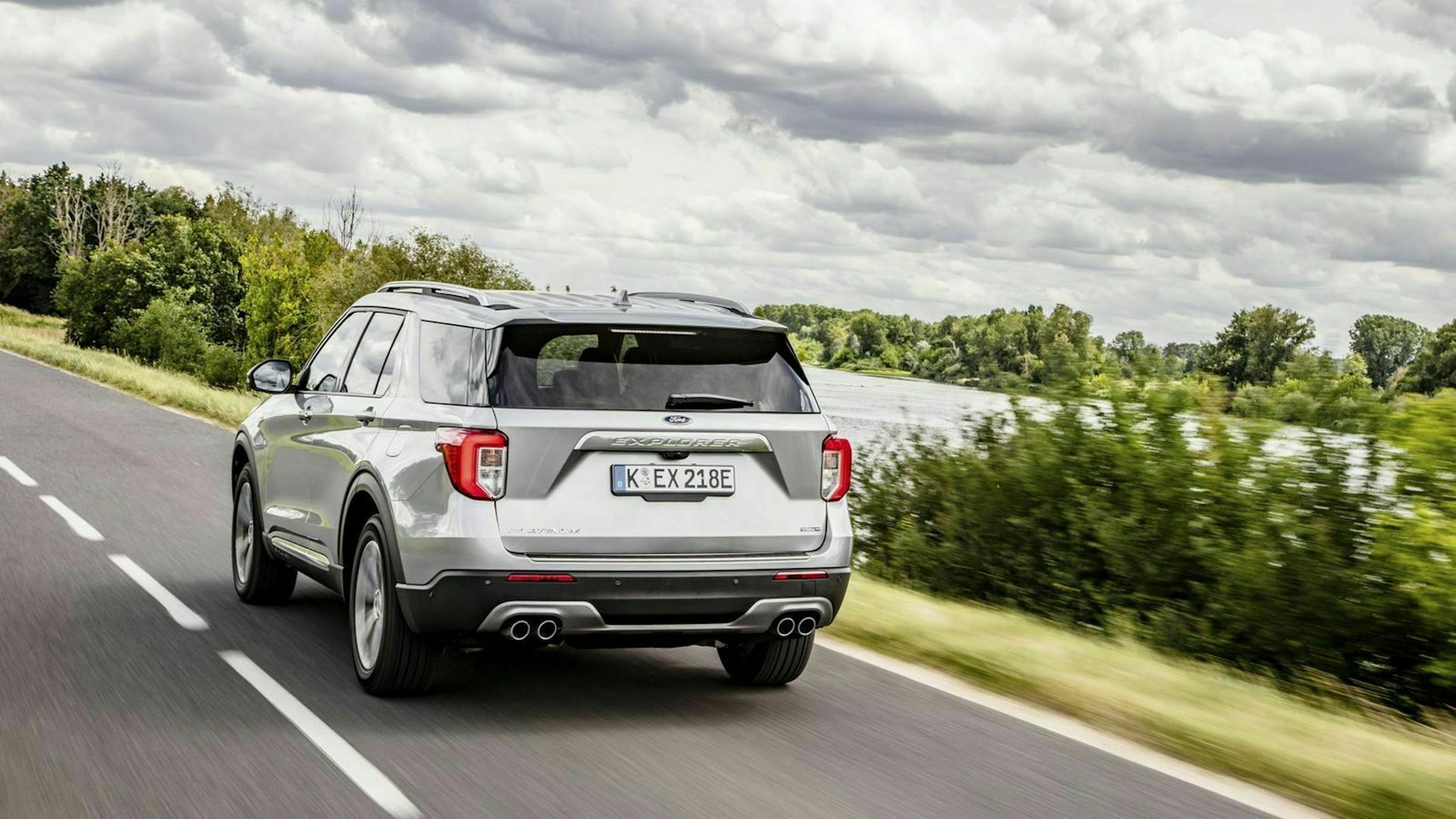 Ford Explorer Heckansicht