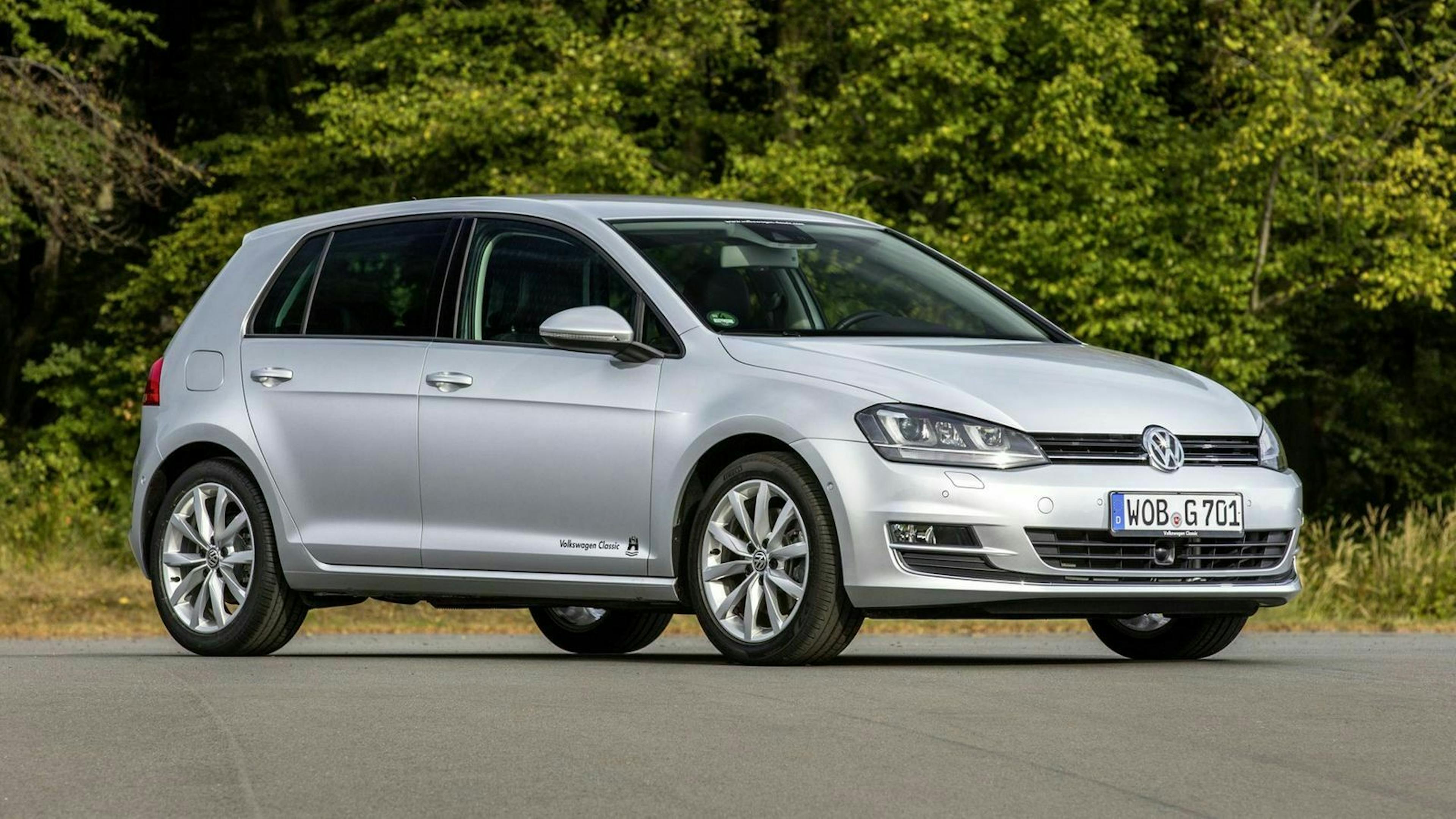 Volkswagen Golf Dreiviertel-Frontansicht