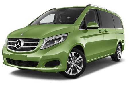 Mercedes V-Klasse (Vorderansicht - schräg)