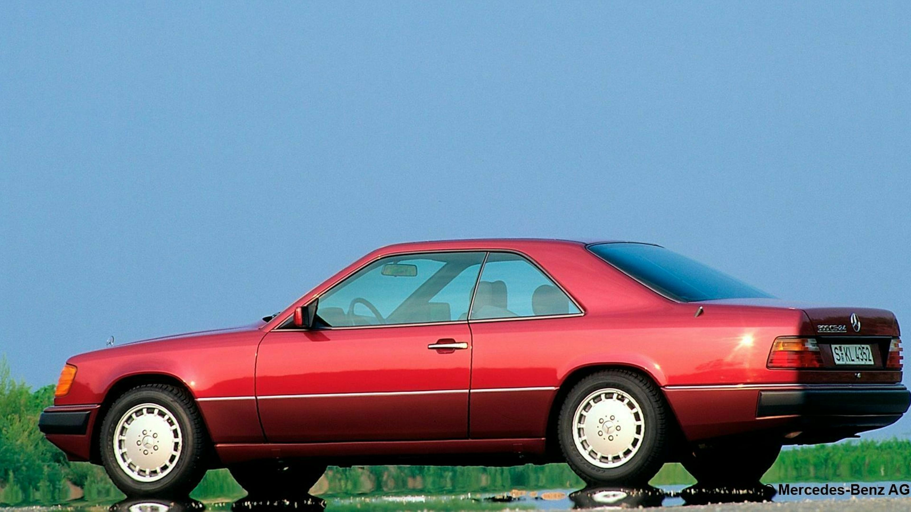 Mercedes-Benz W124 Coupe Seitenansicht