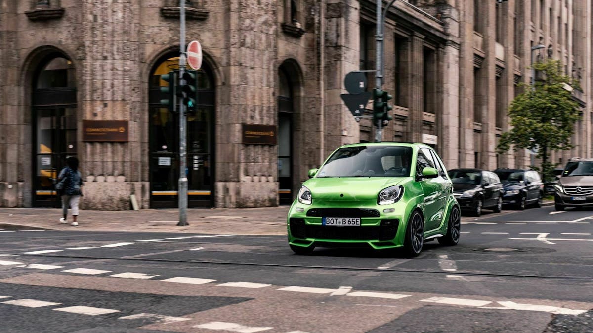 Smart Brabus Ultimate E Frontansicht