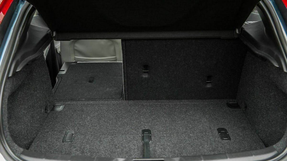 Blick in den Kofferraum des Volvo V40