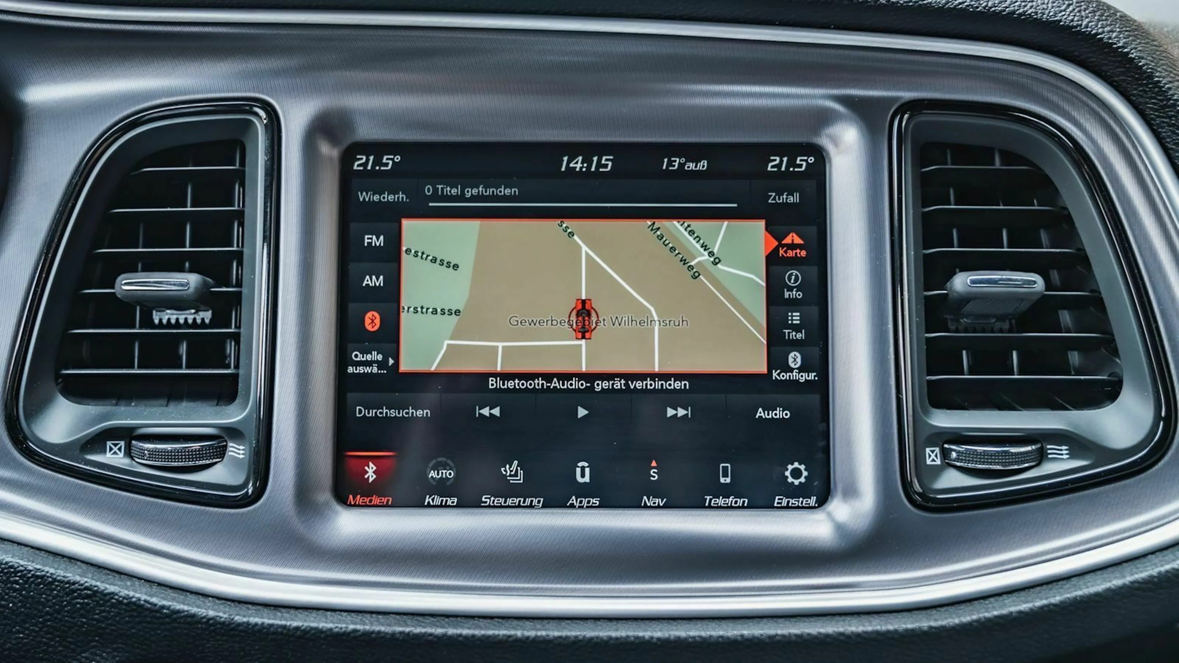 Dodge Challenger Infotainment-System