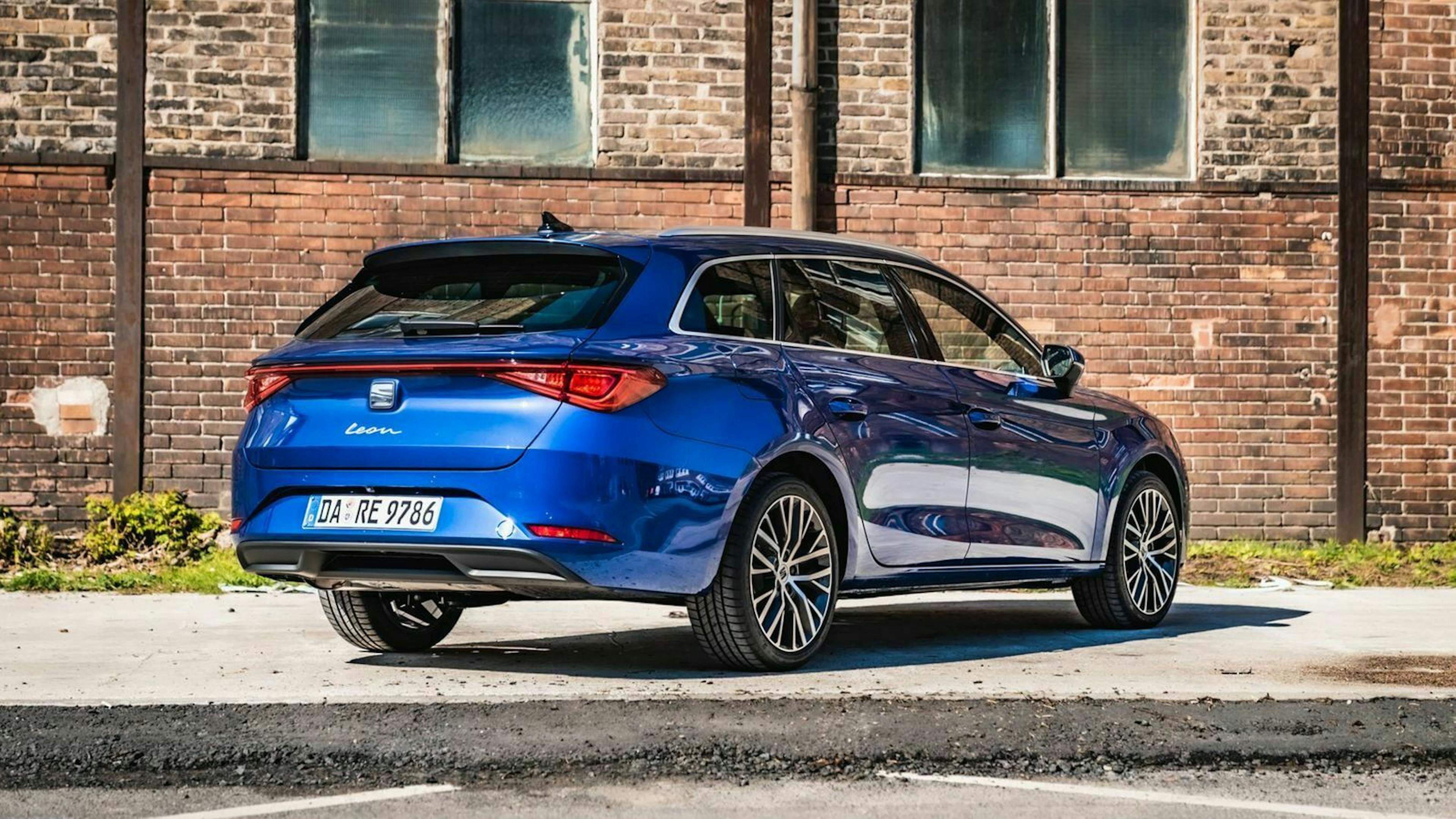 Seat Leon Dreiviertel-Heckansicht