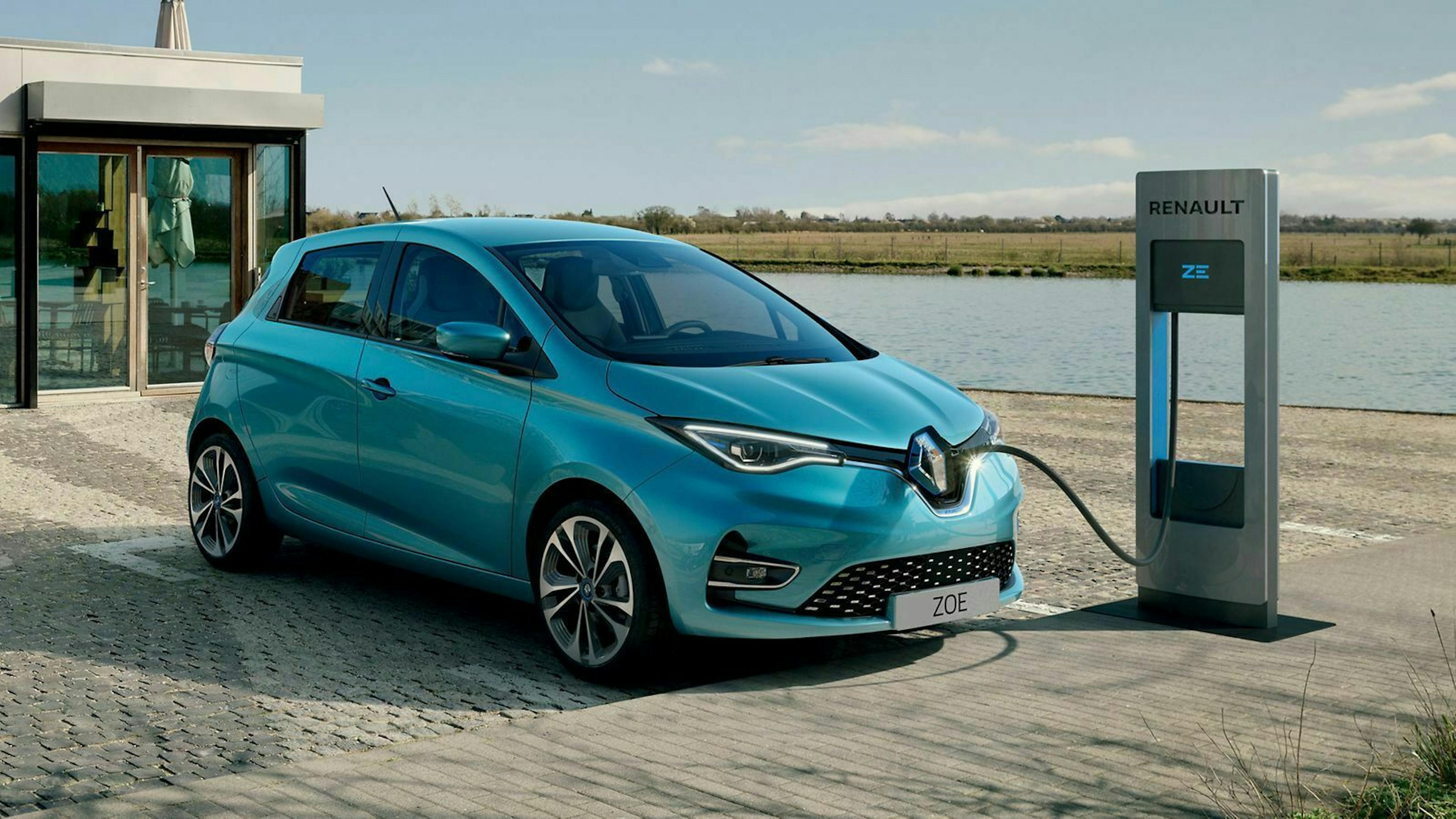 Optional gibt es für den Zoe einen 52 kWh großem Akku