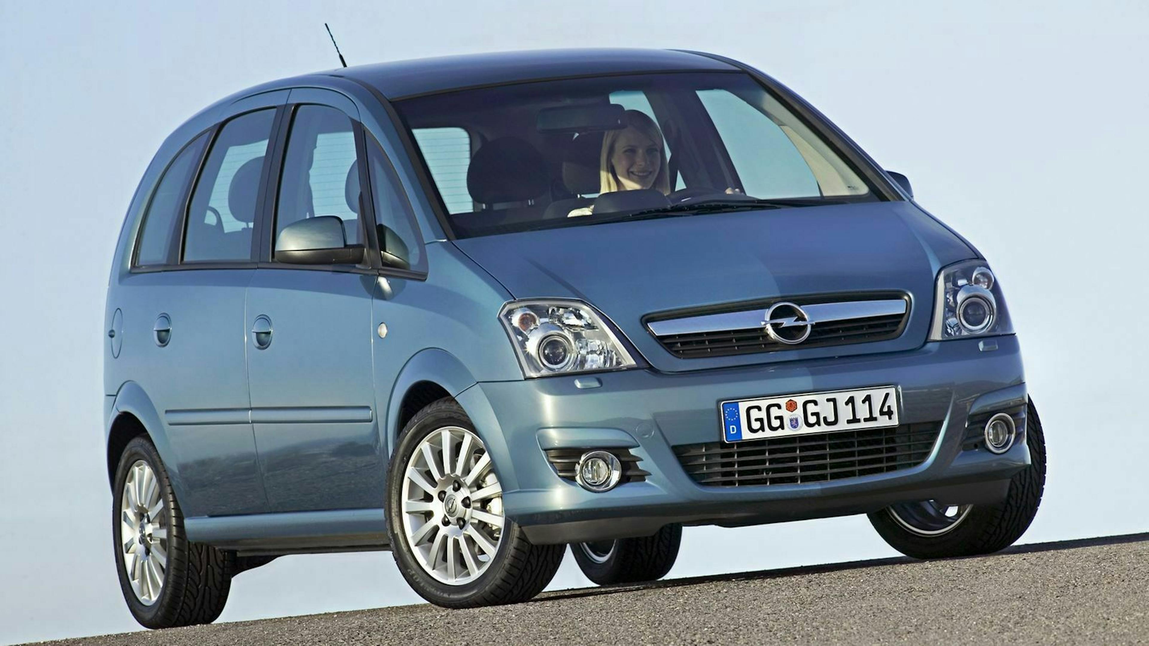 Opel Meriva dreiviertel-frontansicht