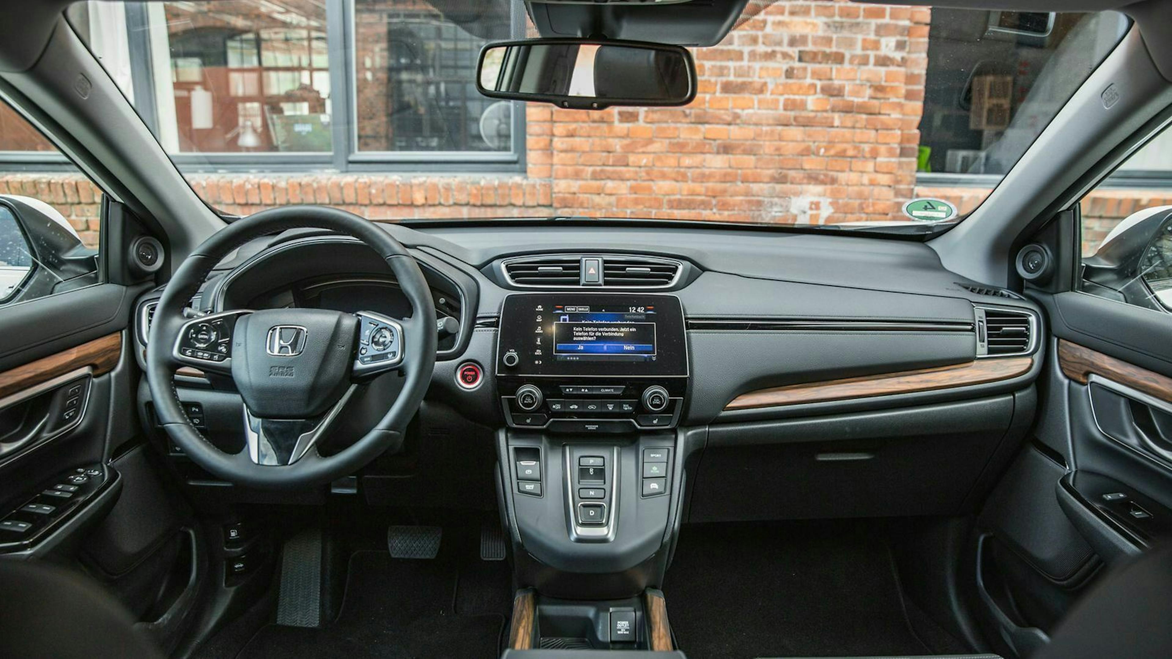 Das Infotaimnent-System im CR-V konnte nicht überzeugen