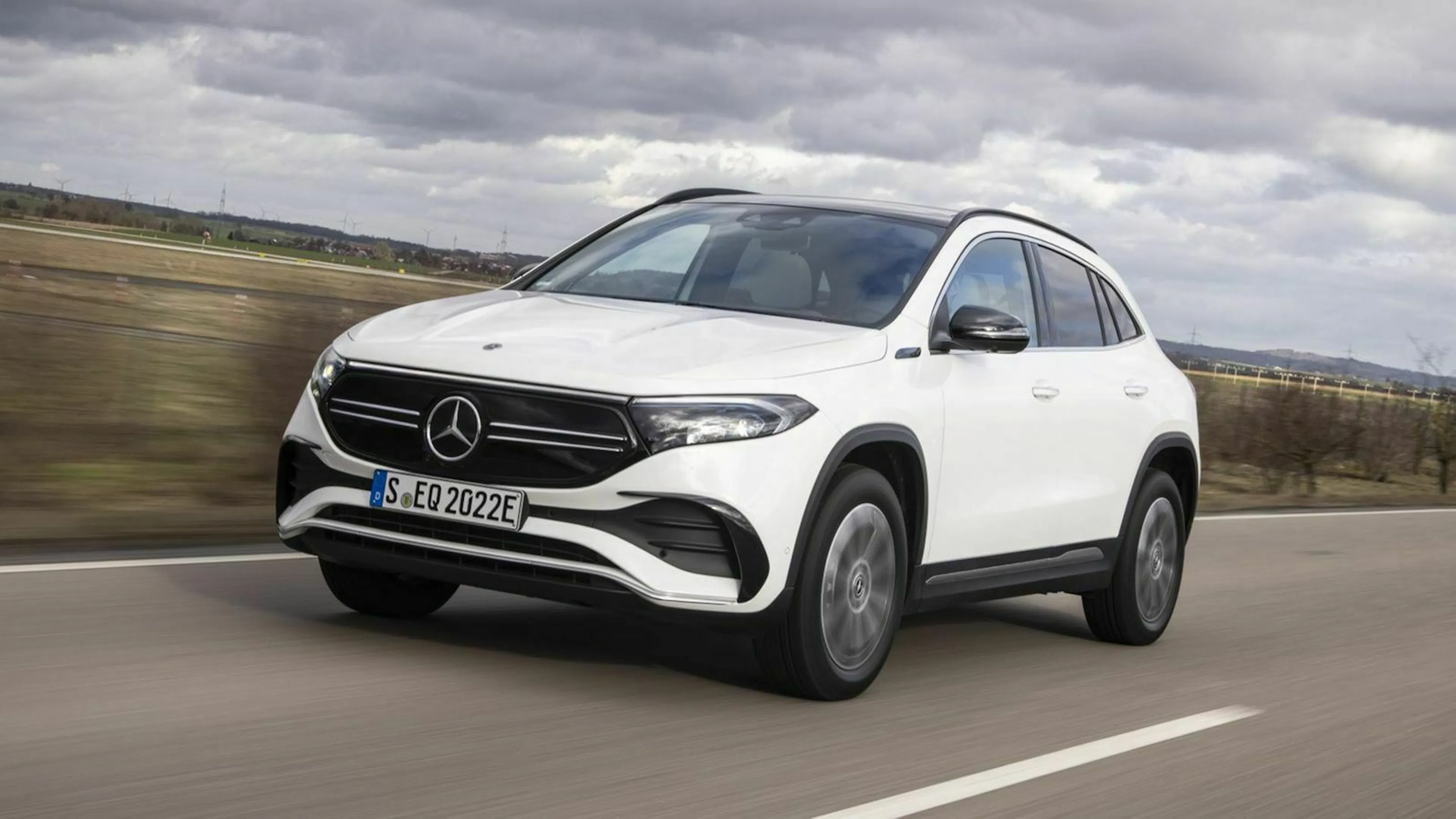 Mercedes-Benz EQA Dreiviertel-Frontansicht