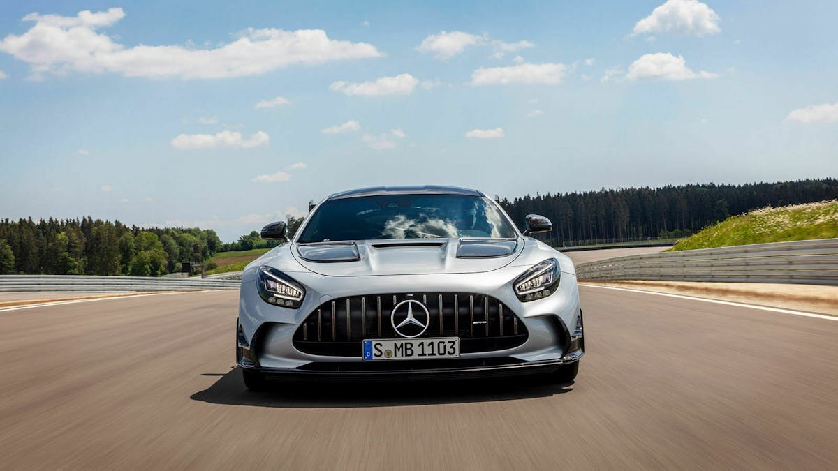 Mercedes-AMG GT Black Series 2020 Frontansicht dynamisch