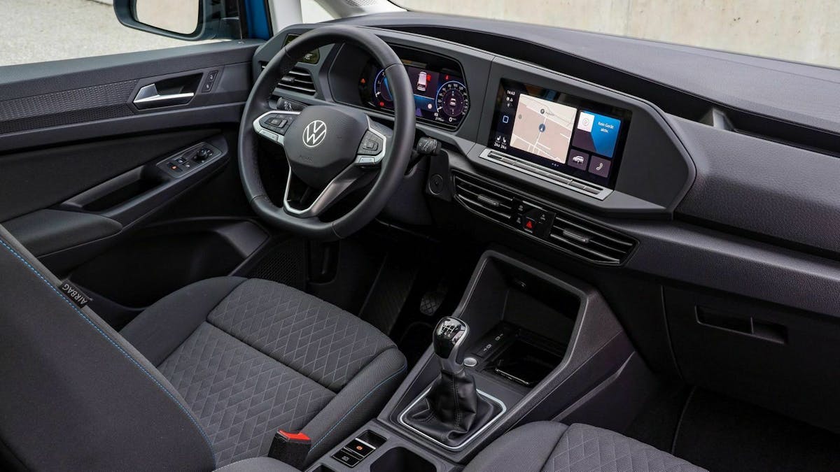 Der Innenraum des VW Caddy 5 (2020)