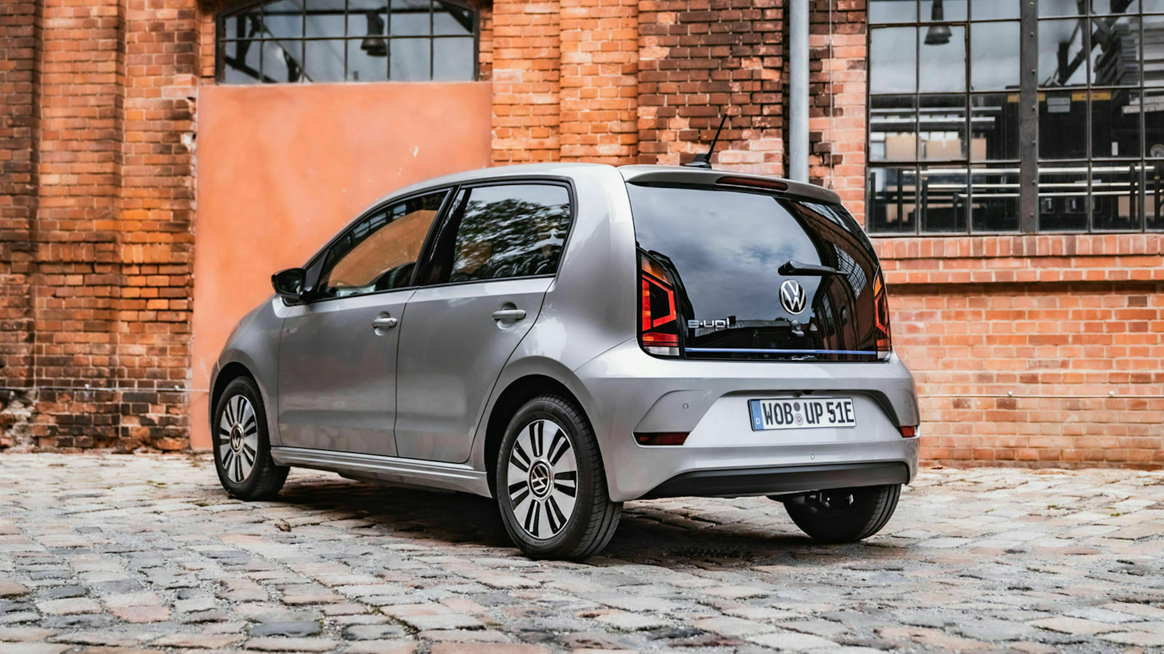 VW e-Up Heckansicht