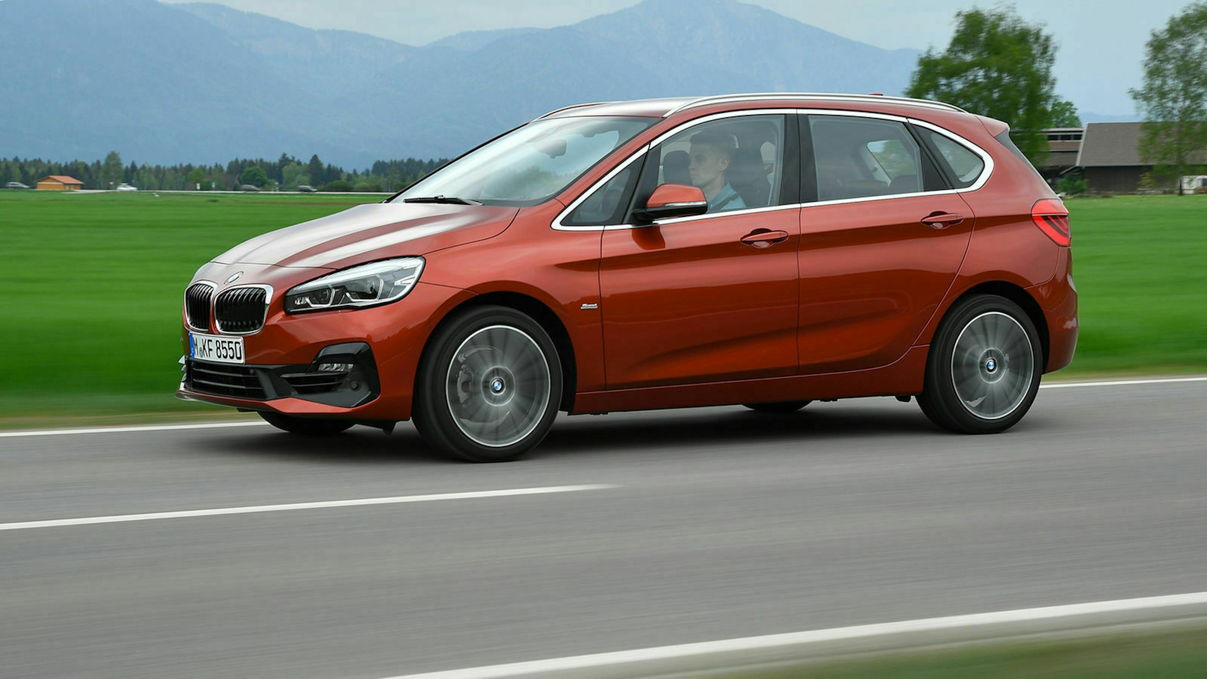 BMW 2er Active Tourer Seitenansicht