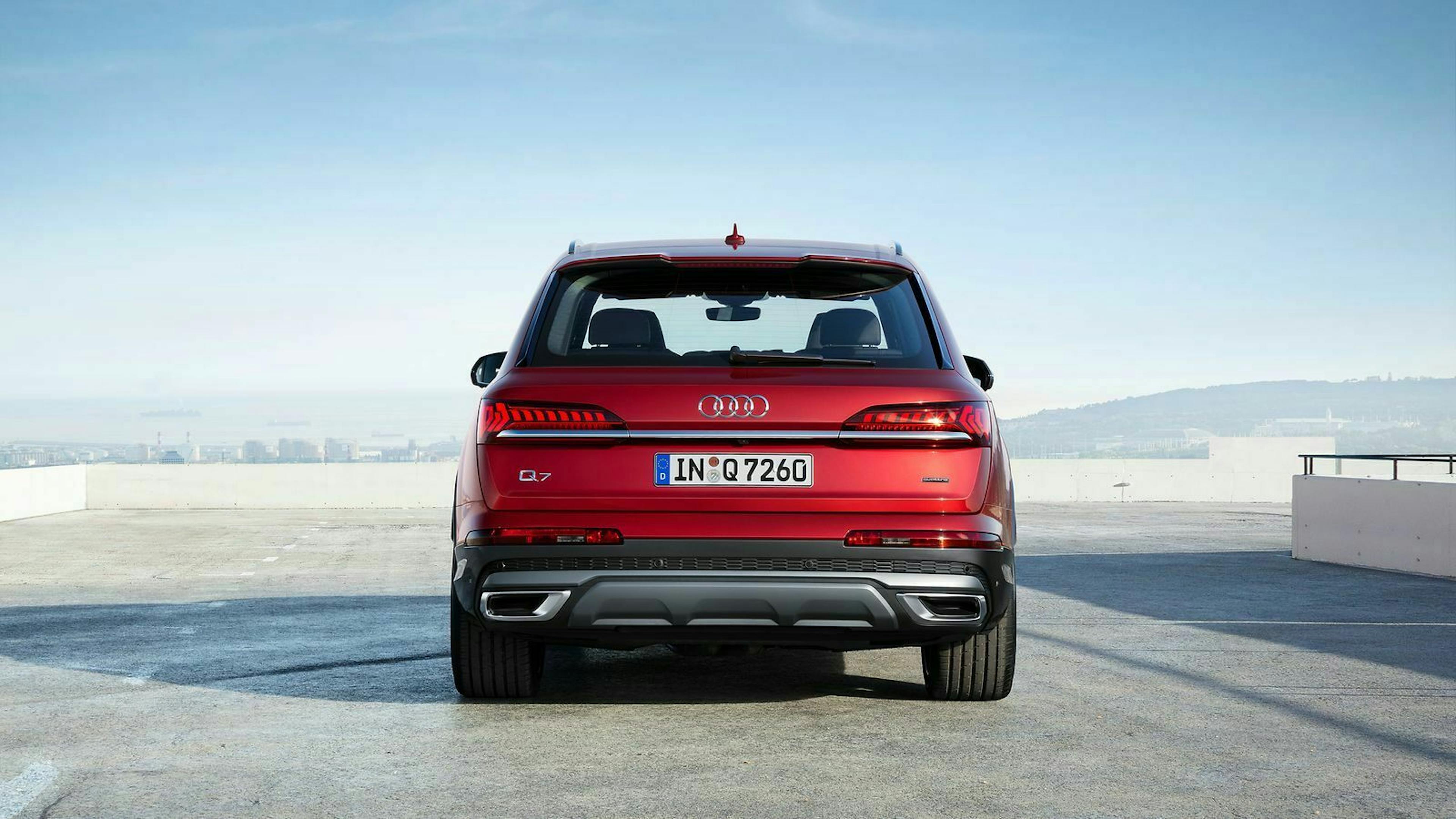 Audi Q7: Heckansicht