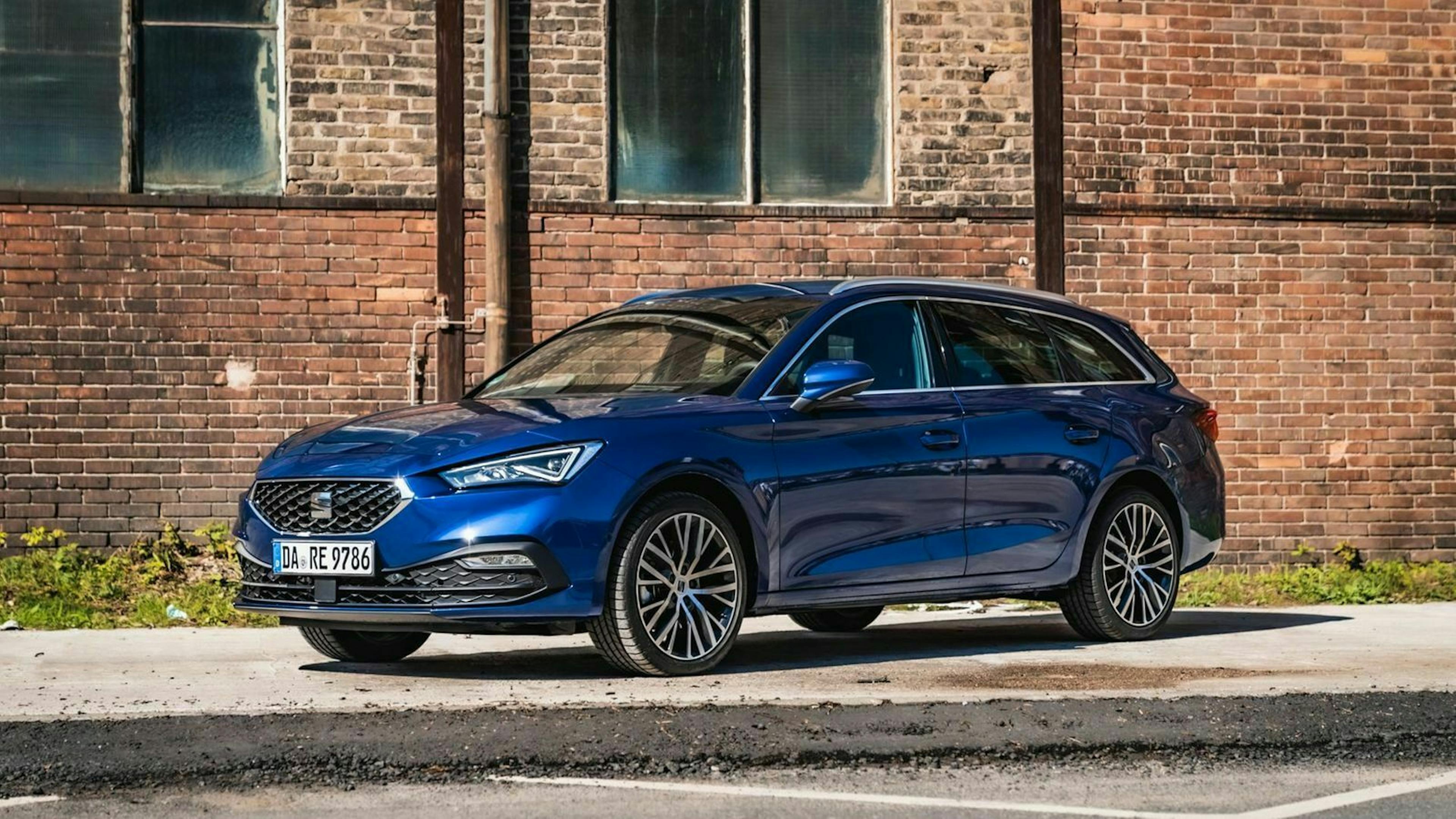 Seat Leon Dreiviertel-Frontansicht