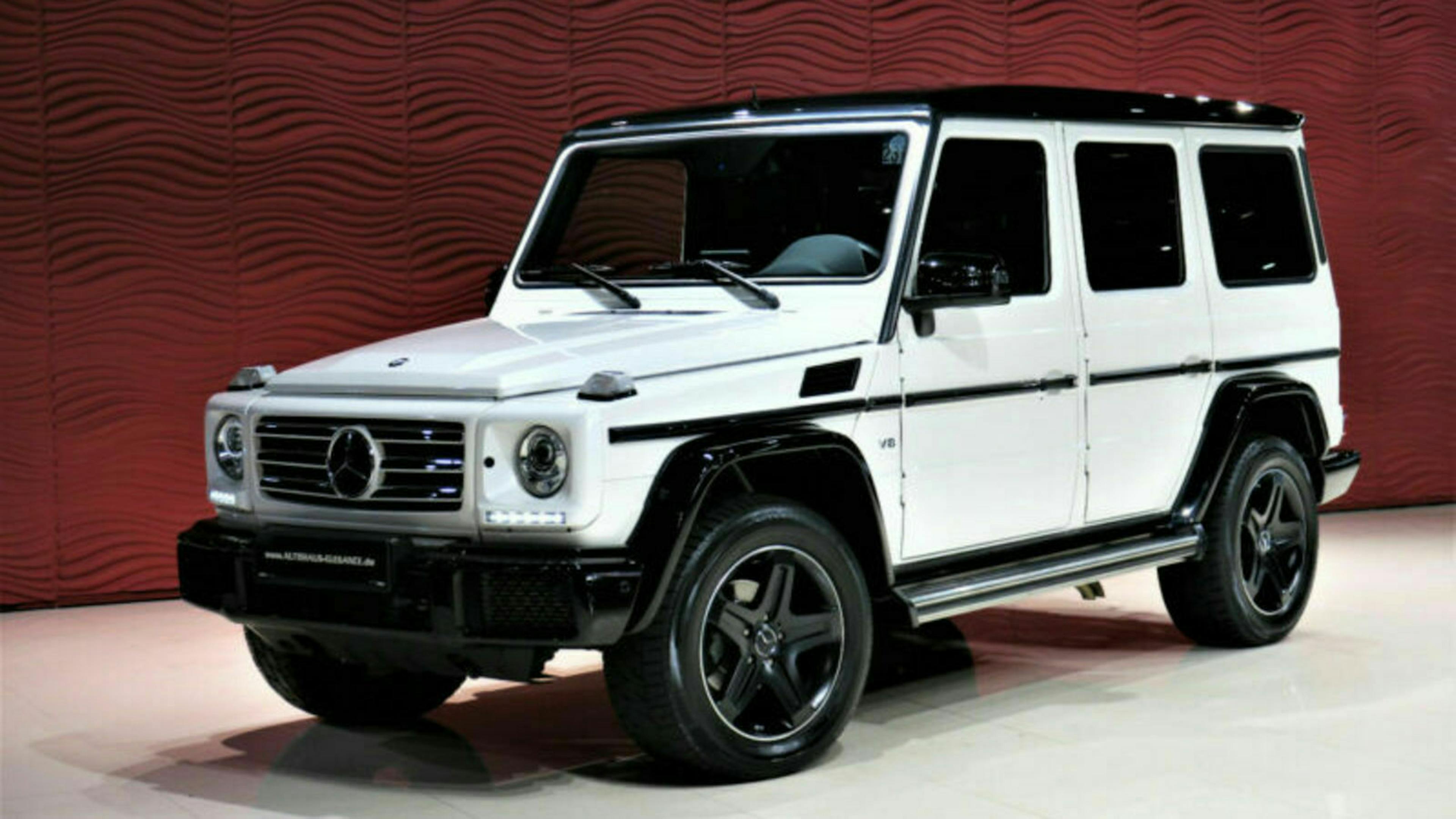 Mercedes G-Klasse Dreiviertel-Frontansicht