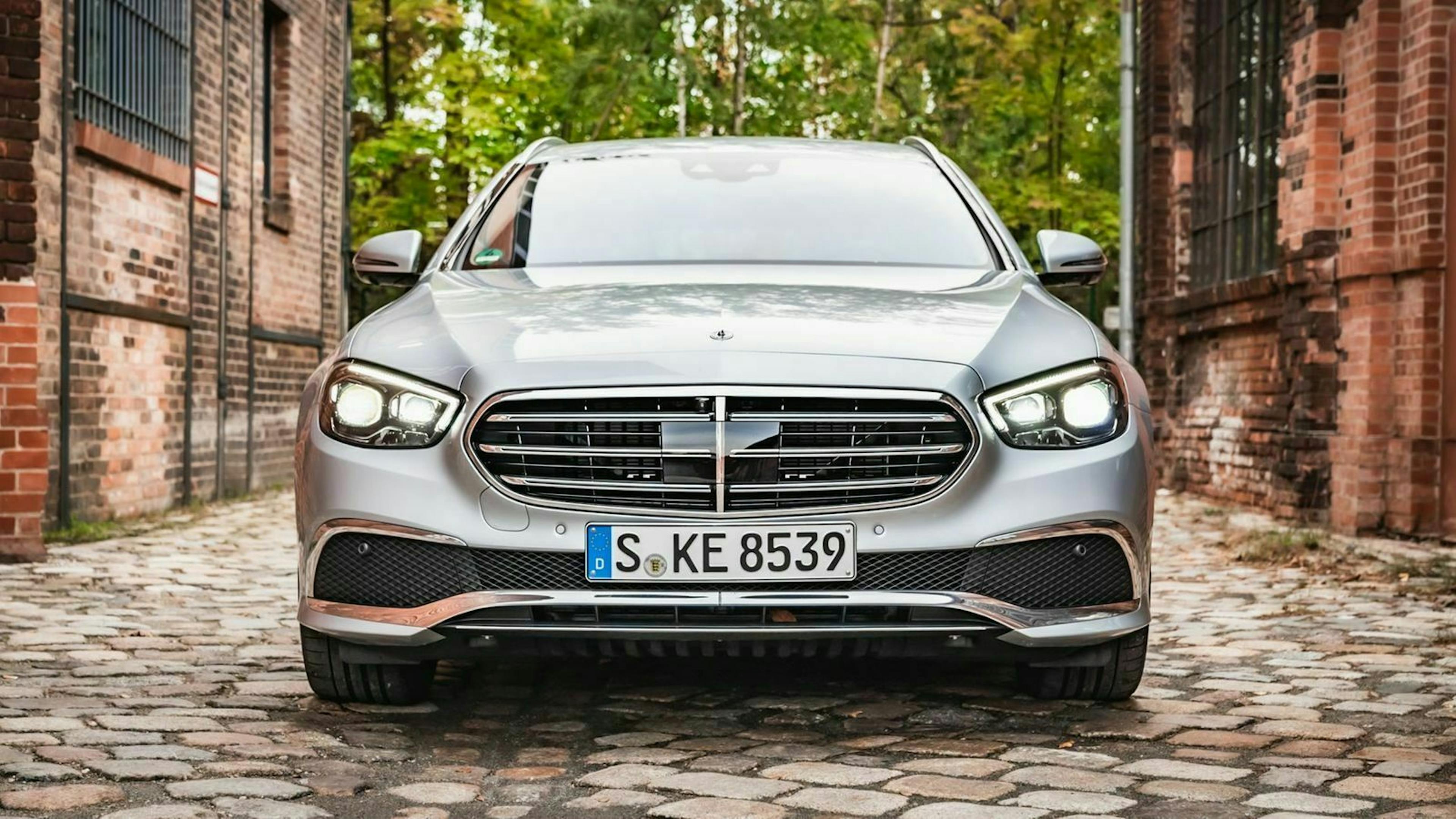 Mercedes E400d Frontansicht