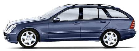 Foto eines Mercedes C-Klasse T-Modell (S203)