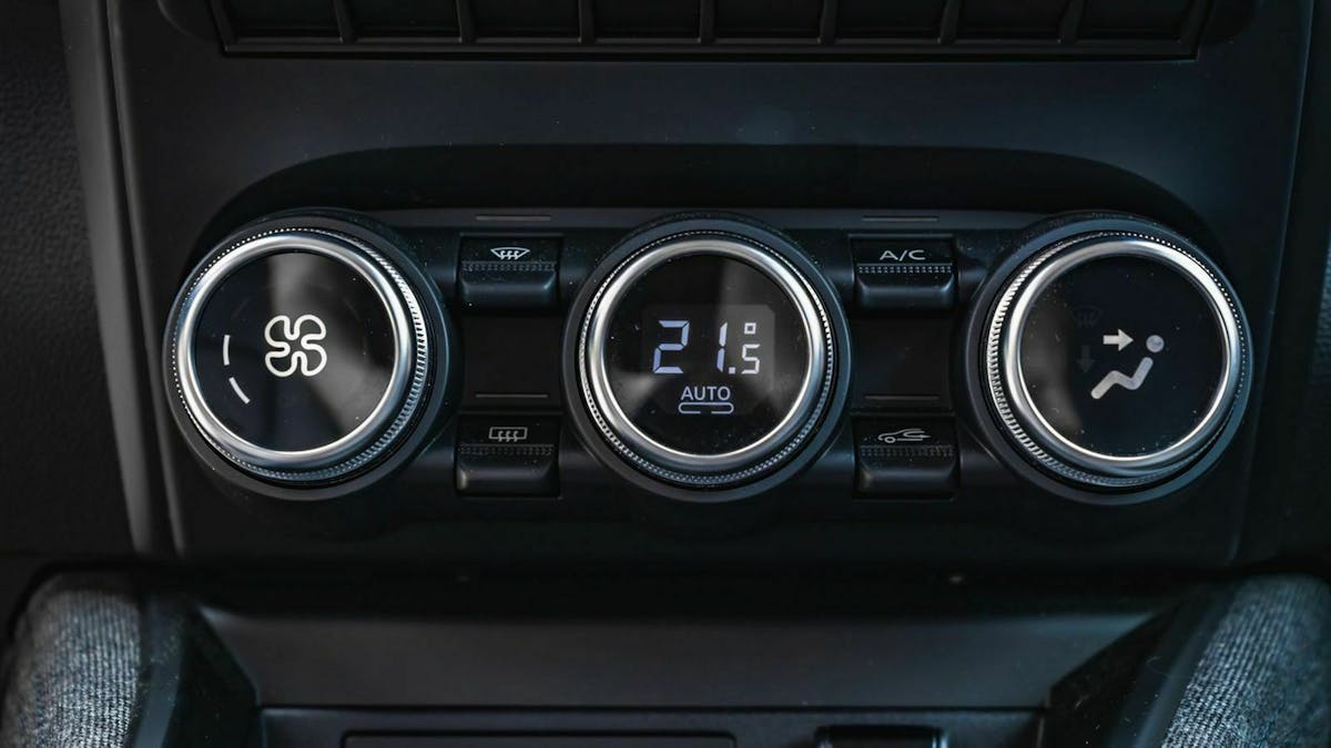 Die Klimaanlage im Renault Zoe (2019)