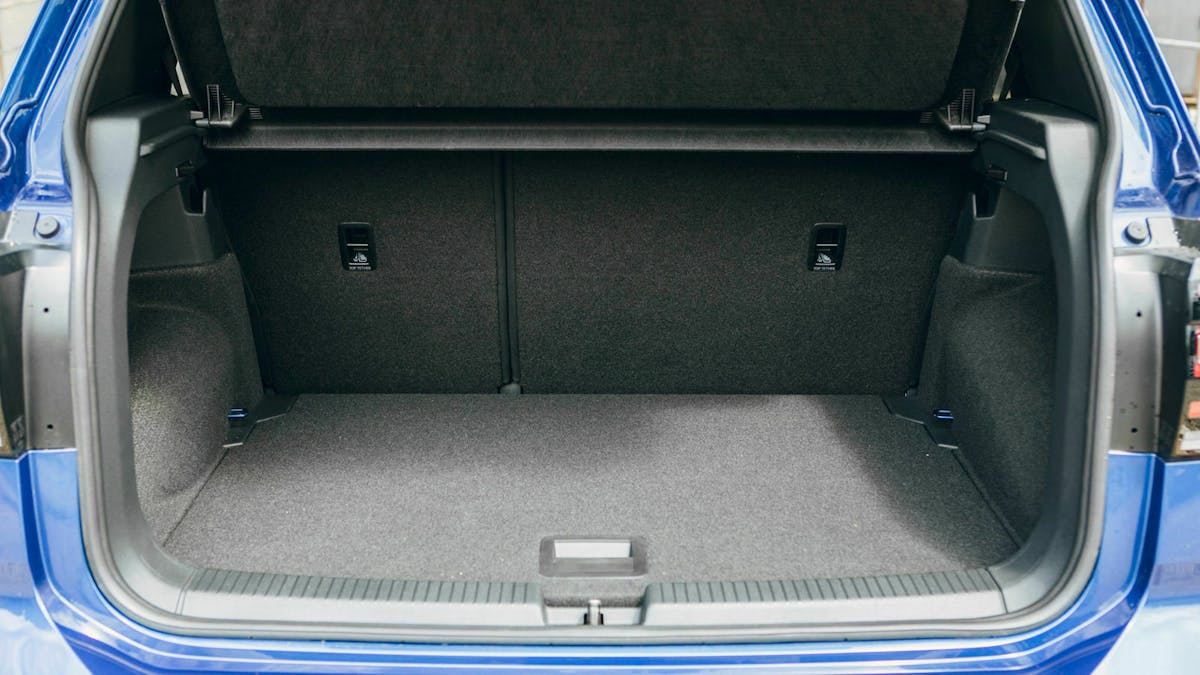 Der Kofferraum des VW T-Cross