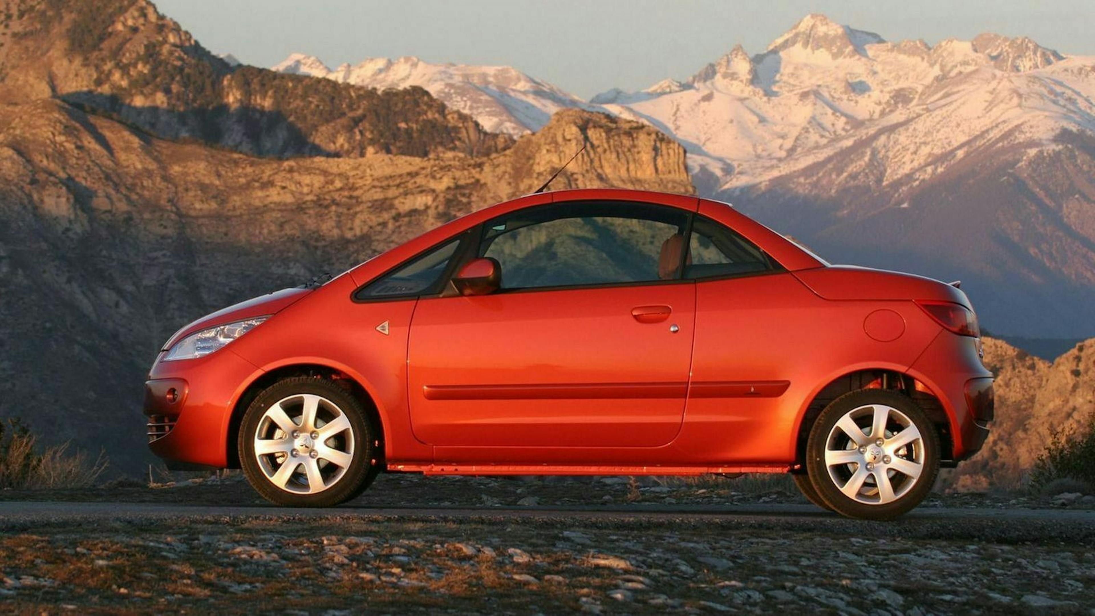 Der Mitsubishi Colt CZC in Seitenansicht