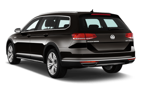 Volkswagen Passat Alltrack Kombi in Schwarz gebraucht in