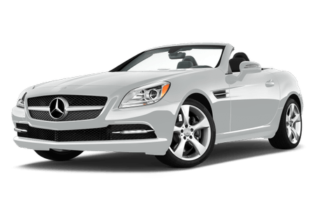 Mercedes SLK (Vorderansicht - schräg)